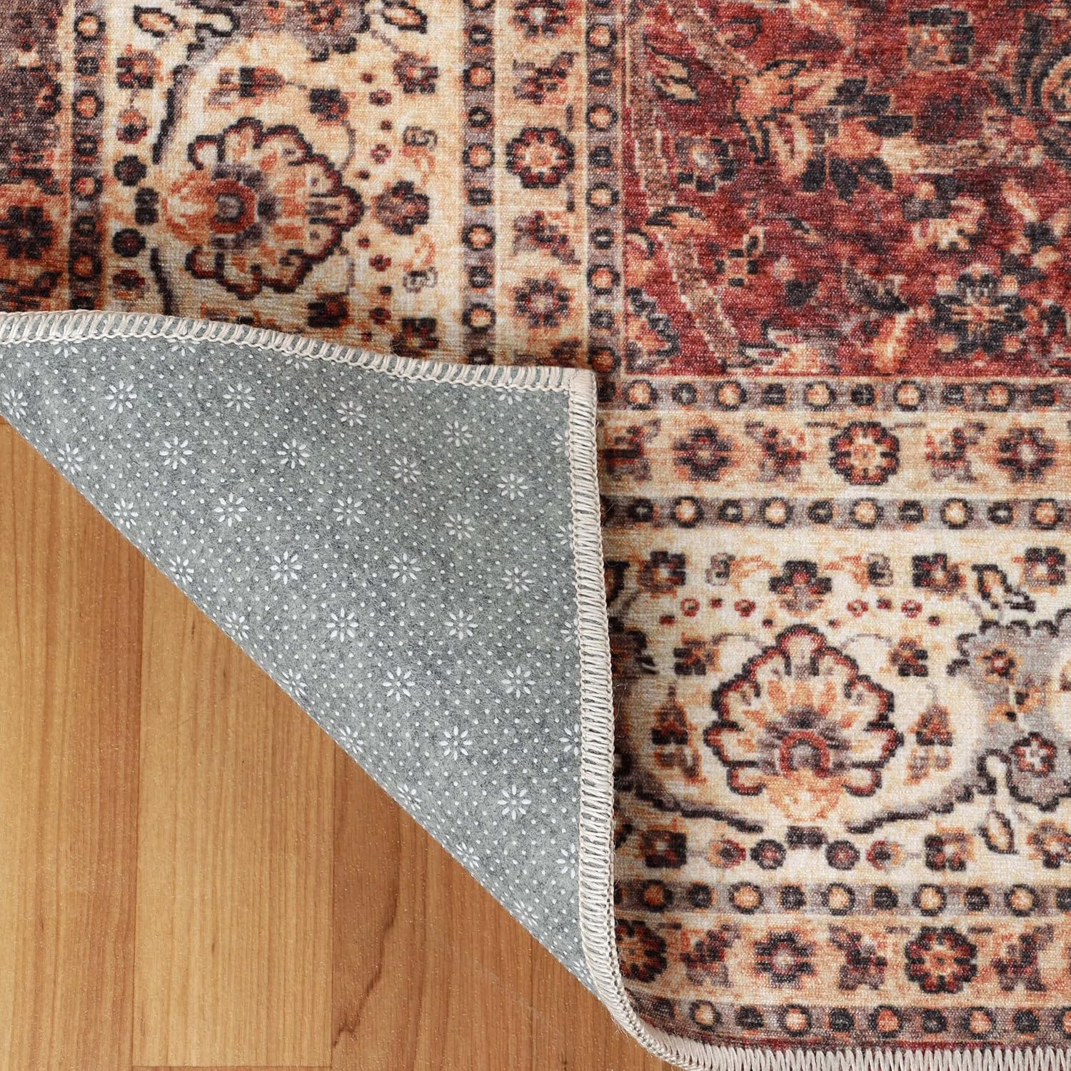SUPERIOR Alfombra de área grande para interiores, parte trasera antideslizante para niños o mascotas, entrada, cocina, dormitorio, saladormitorio,