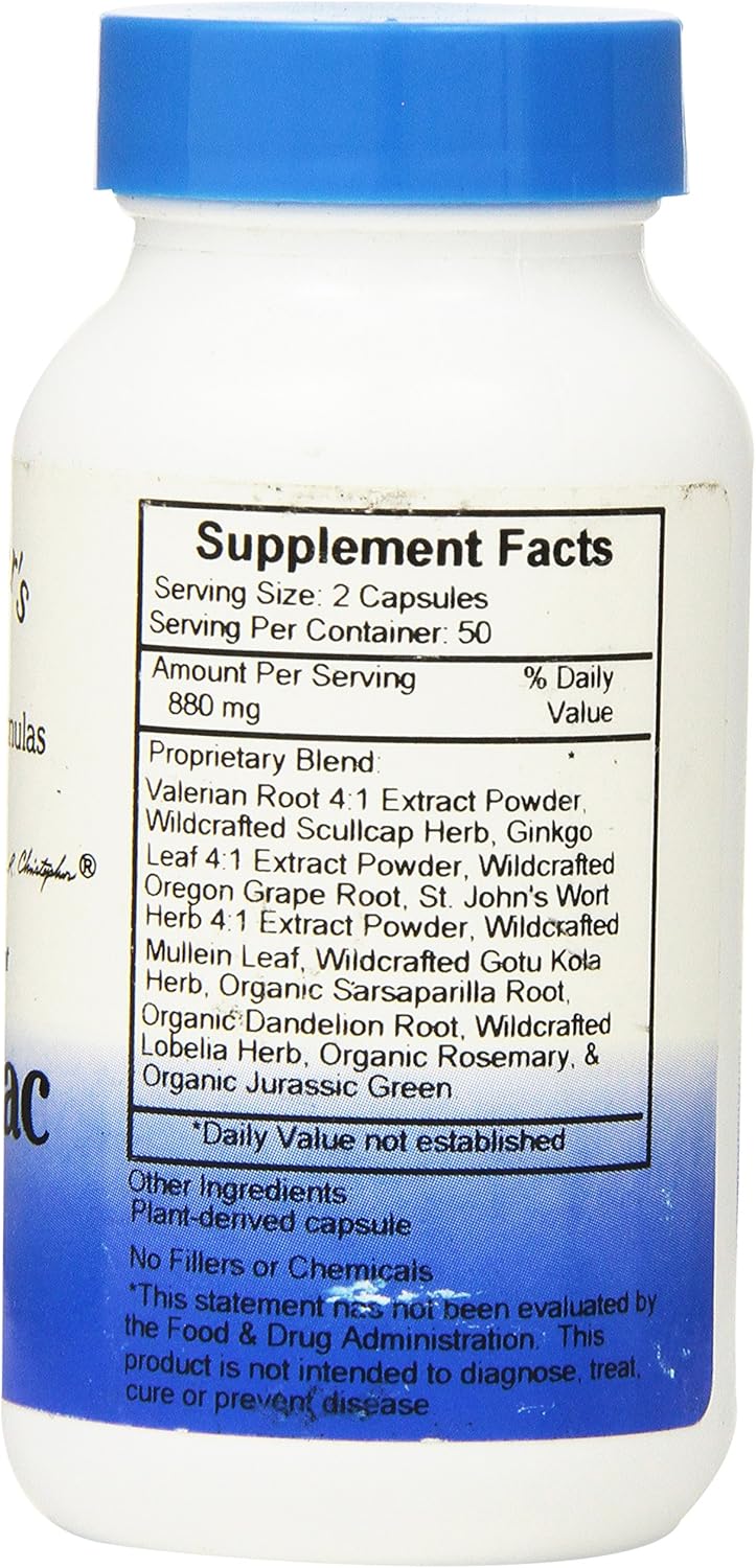 Dr. Christopher’s Formula Mindtrac, 100 unidades