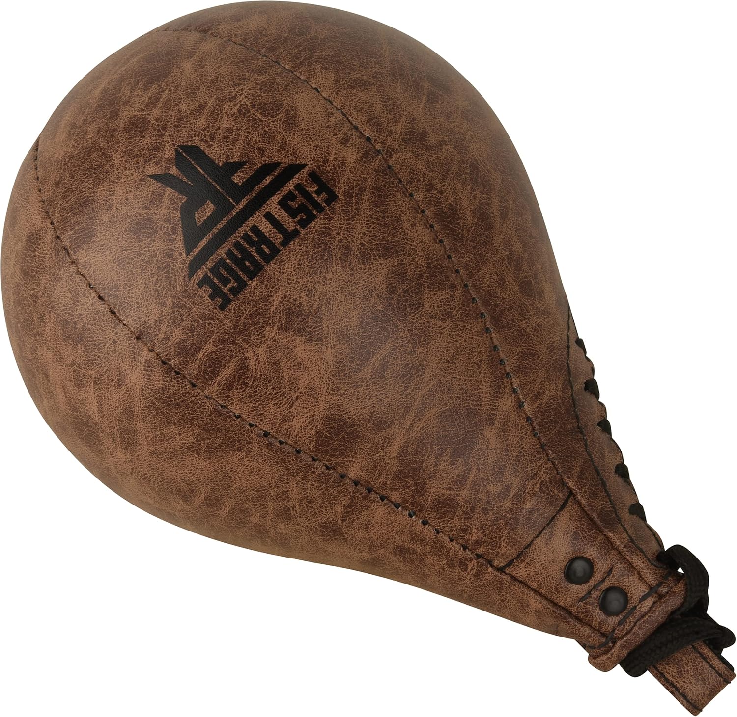 FISTRAGE Speed Bag Boxeo Pelota de Cuero MMA Muay Thai Entrenamiento Punching Dodge Striking Kit con colgante giratorio libre Entrenamiento