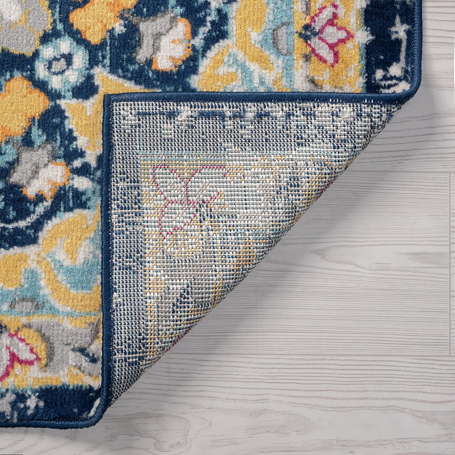 Amara – Alfombra de pasillo tradicional de 2 x 8 pies para pasillo, cocina, entrada, baño, cuarto de servicio, alfombras para sala