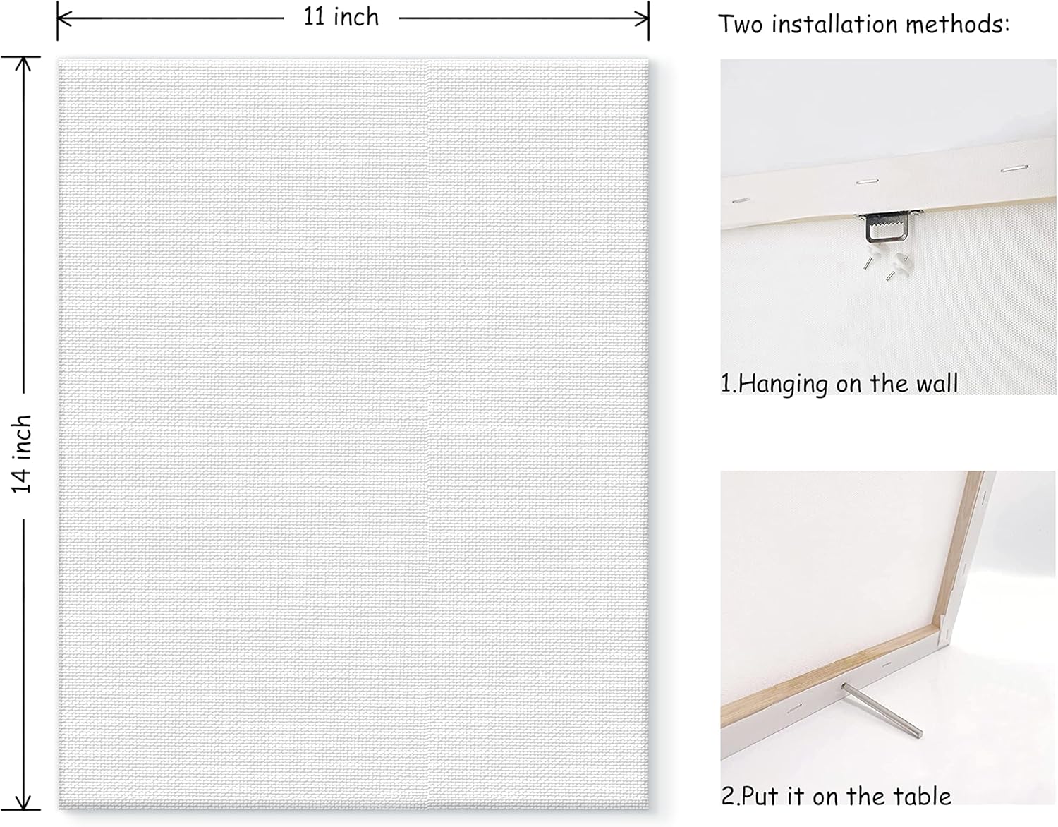 Lienzo decorativo de pared con texto en inglés “This Space Is Neurodiverse (Este espacio es neurodiverso) de 11 x 14 pulgadas, arte enmarcado para