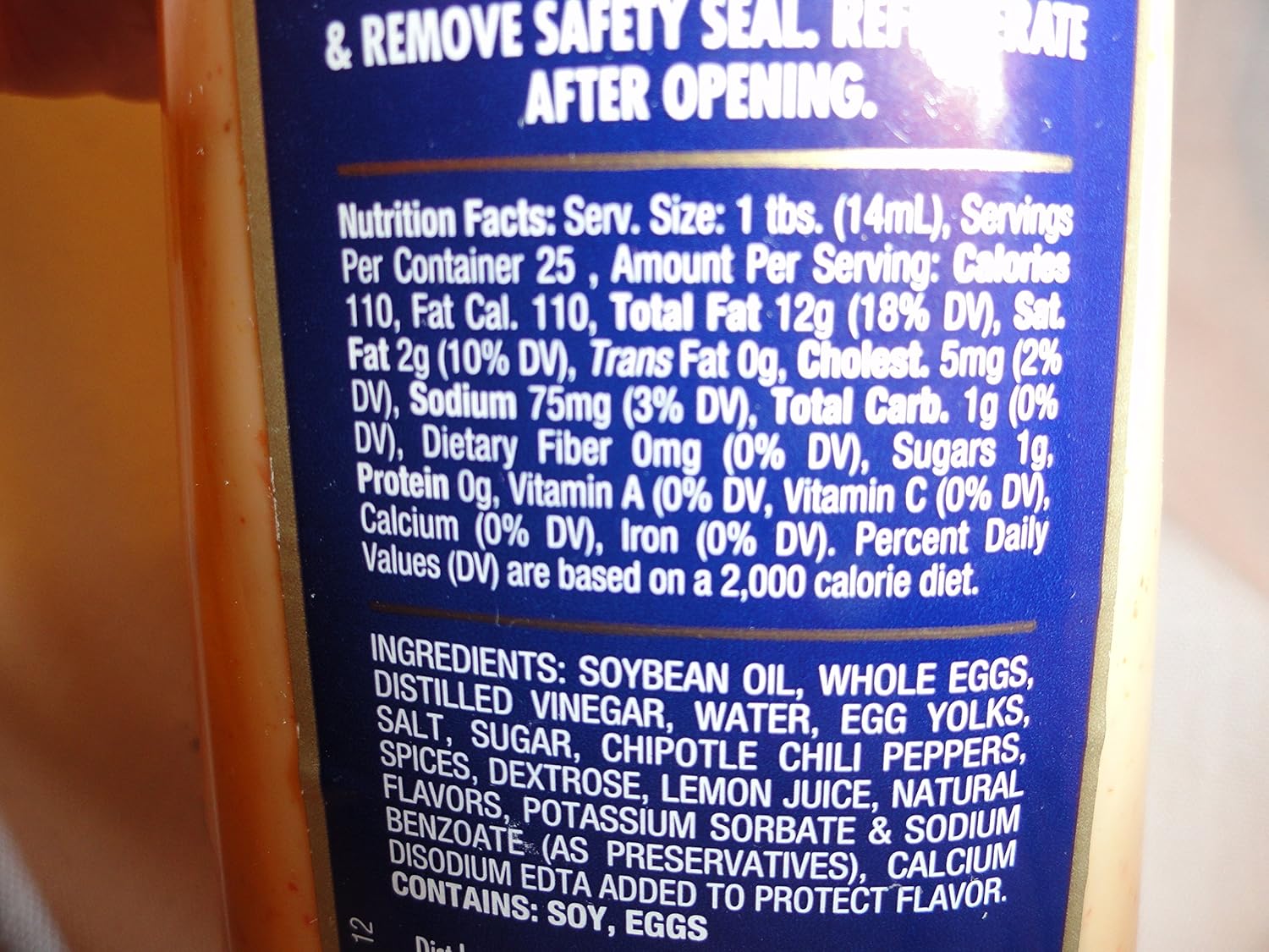 Dietz & Watson Chipotle Mayo 2 Botellas