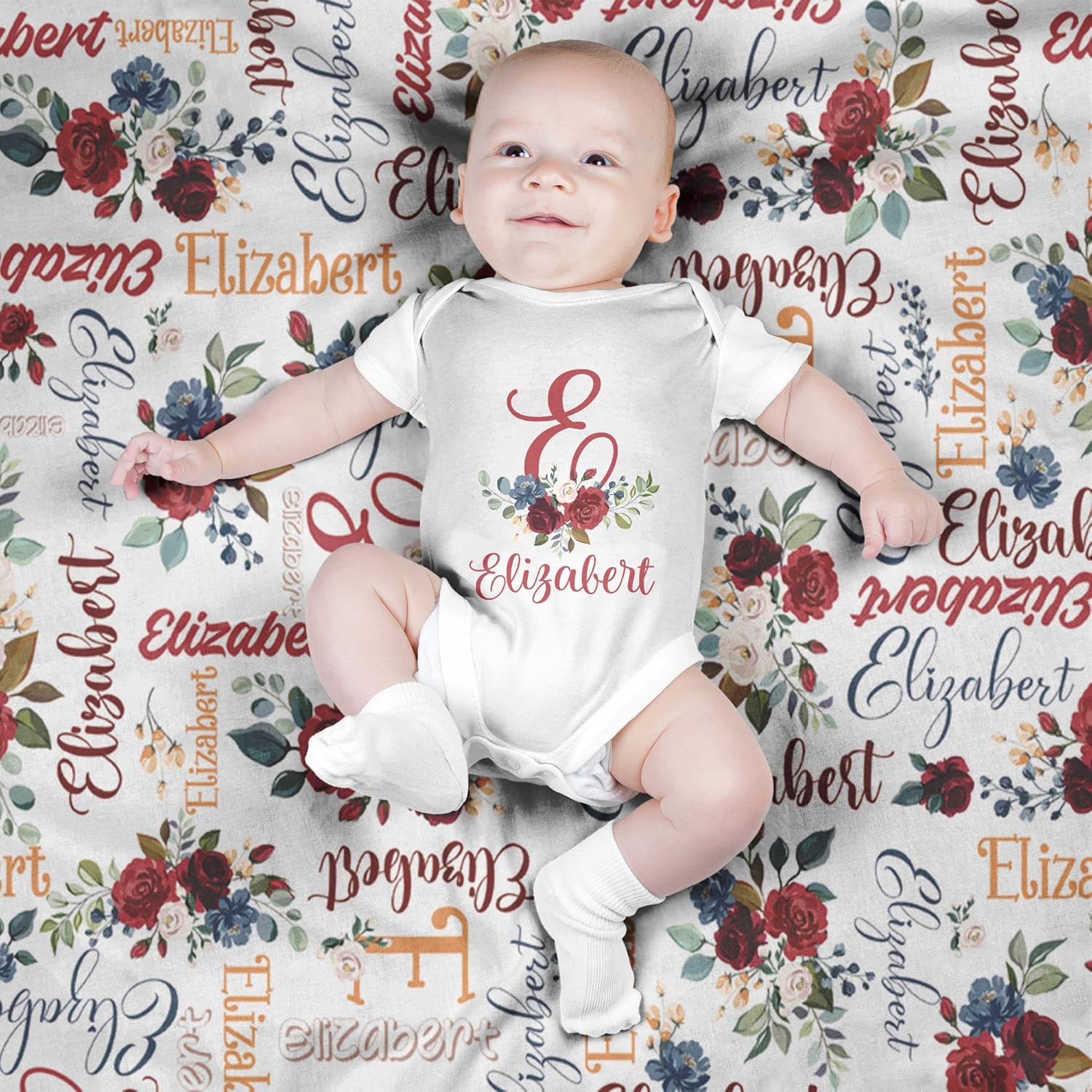 Mantas de bebé personalizadas con nombre, mantas de bebé personalizadas para niñas, manta de bebé rosa, el mejor regalo para bebé, recién nacido,