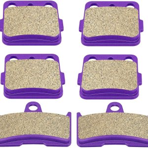 SCITOO Pastillas de freno de fibra de carbono aptas para Yamaha Grizzly 02 03 04 05 06 07 08 SCITOO Pastillas de freno de fibra de carbono aptas para Yamaha Grizzly 02 03 04 05 06 07 08