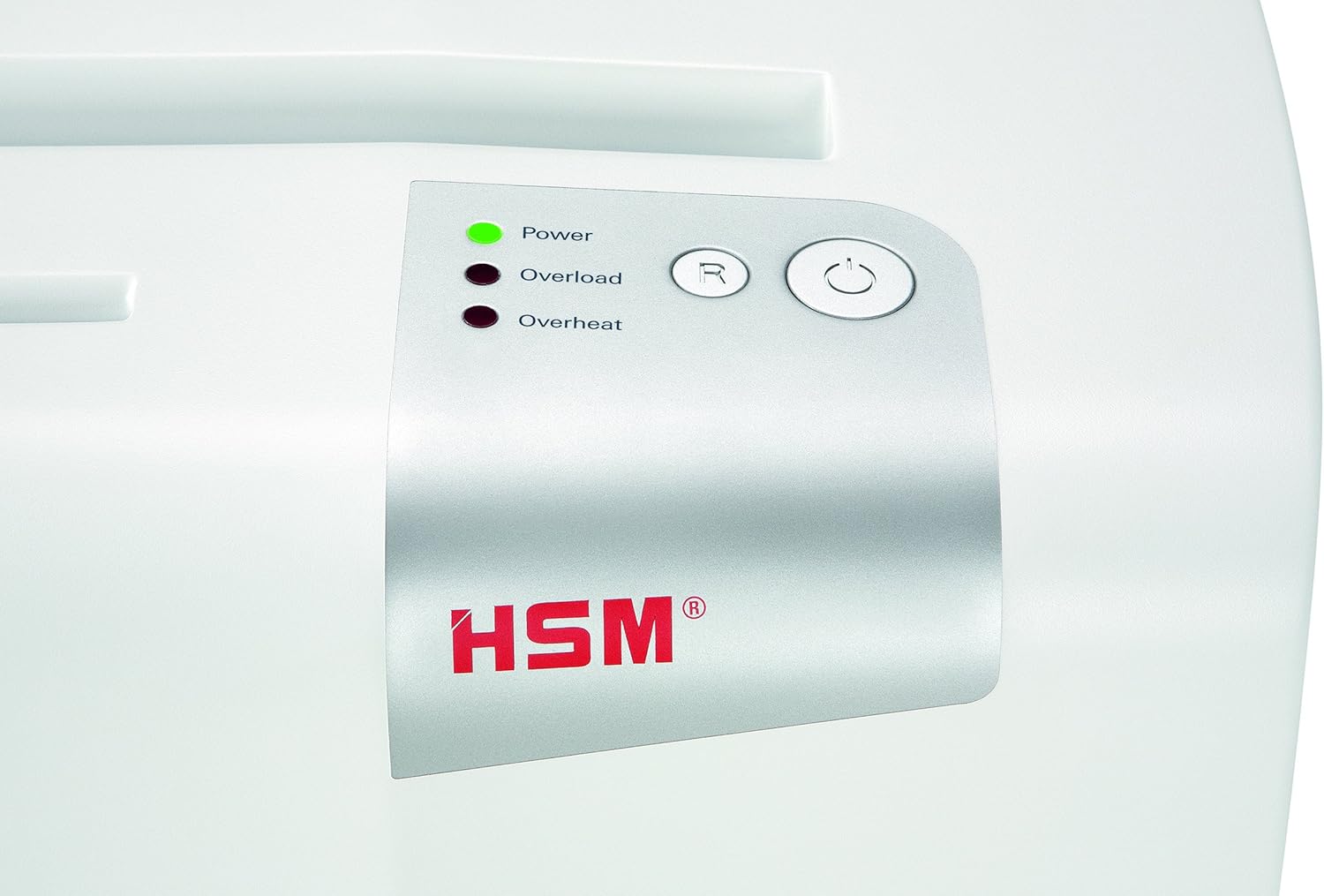HSM Shredstar X8, trituradora de papel de 8 hojas, corte transversal, capacidad de 4.8 galones con ranura separada para CD, color blanco