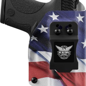 We The People Holsters – Bandera americana – Transporte oculto en la cintura interior – Funda Kydex IWB – Conduccióninclinaciónretención ajustable We The People Holsters – Bandera americana – Transporte oculto en la cintura interior – Funda Kydex IWB – Conduccióninclinaciónretención ajustable