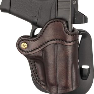 1791 GUNLEATHER Glock 43 – Funda para pistolas de piel para diestros Glock 43, Ruger LC9 y Ruger SR22 1791 GUNLEATHER Glock 43 – Funda para pistolas de piel para diestros Glock 43, Ruger LC9 y Ruger SR22