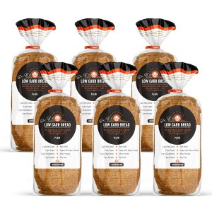 Low Carb Avenue – Pan artesanal Keto 0.17 oz de proteína y 0.07 oz de carbohidratos netos Bajo en calorías, vegano, sin azúcar Pan de pan fresco, Low Carb Avenue – Pan artesanal Keto 0.17 oz de proteína y 0.07 oz de carbohidratos netos Bajo en calorías, vegano, sin azúcar Pan de pan fresco,