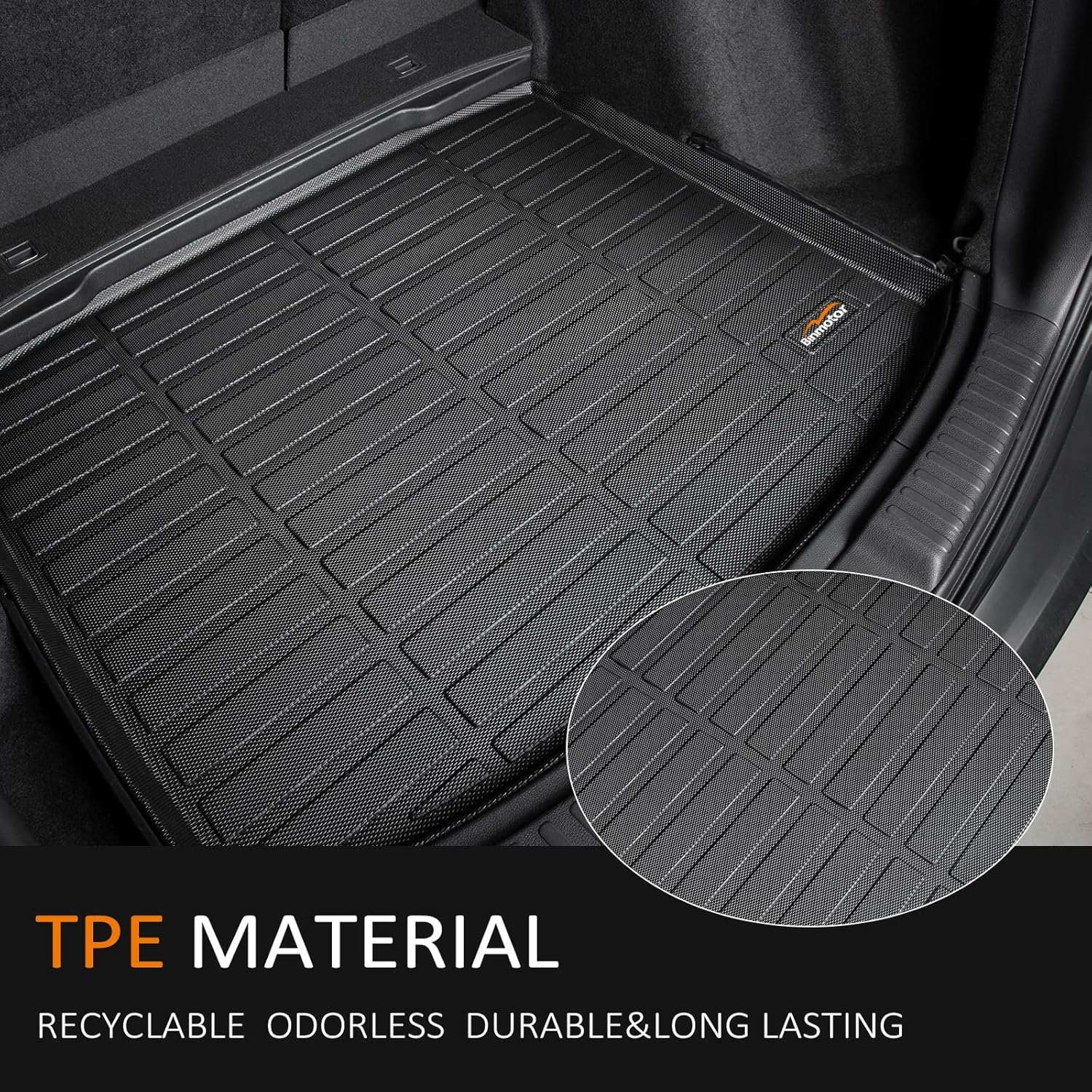 -Forro de carga para todo tipo de clima para RAV4 y RAV4 Hybrid 2019-2024, tapete de carga híbrido RAV4 de ajuste personalizado, impermeable, fácil