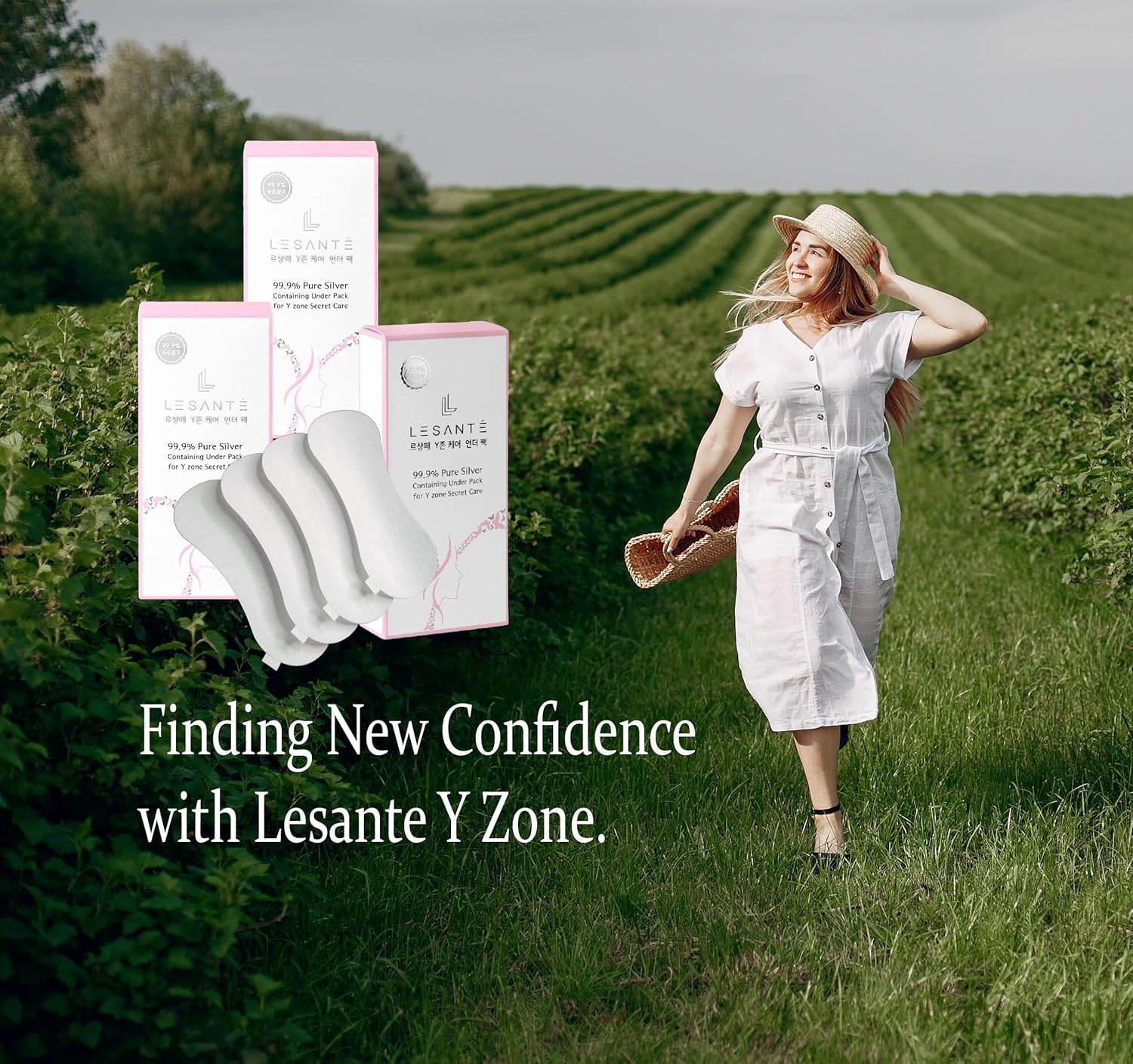 Lesante Y Zone – Nuevo producto innovador de higiene femenina para eliminar el olor vaginal, la picazón y la infección