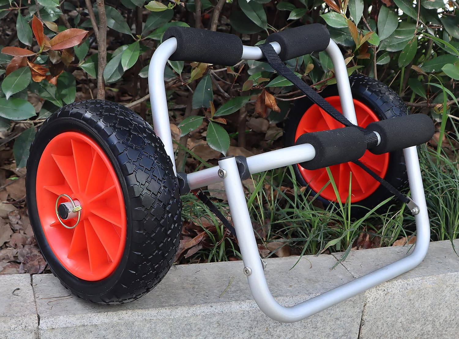METER STAR 2 ruedas de carrito de kayak de 10 pulgadas, rueda de neumático a prueba de pinchazos para kayak, canoa, carrito de repuesto, diámetro