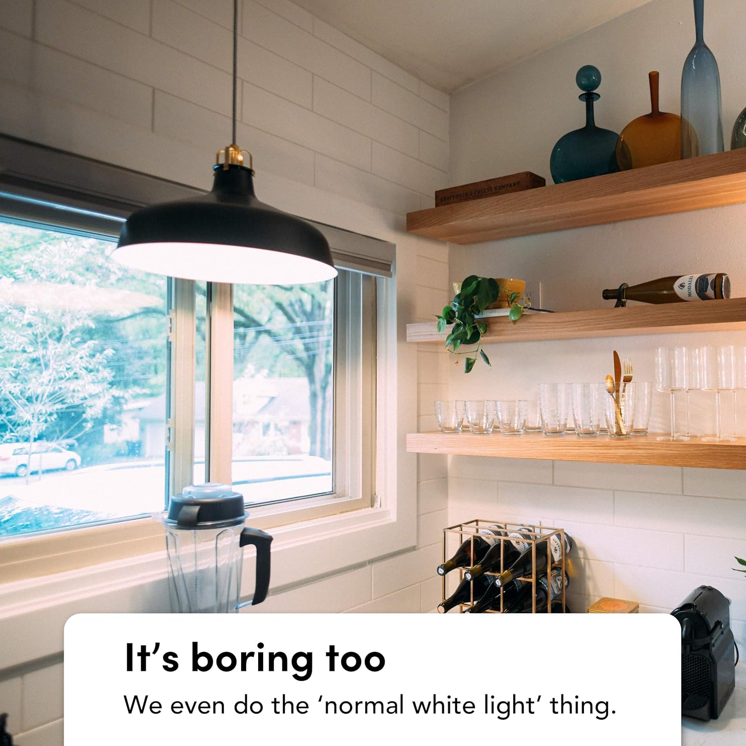 LIFX color, A19 1100 lúmenes, bombilla LED inteligente Wi-Fi, miles de millones de colores y blancos, no requiere puente, funciona con Alexa, Hey
