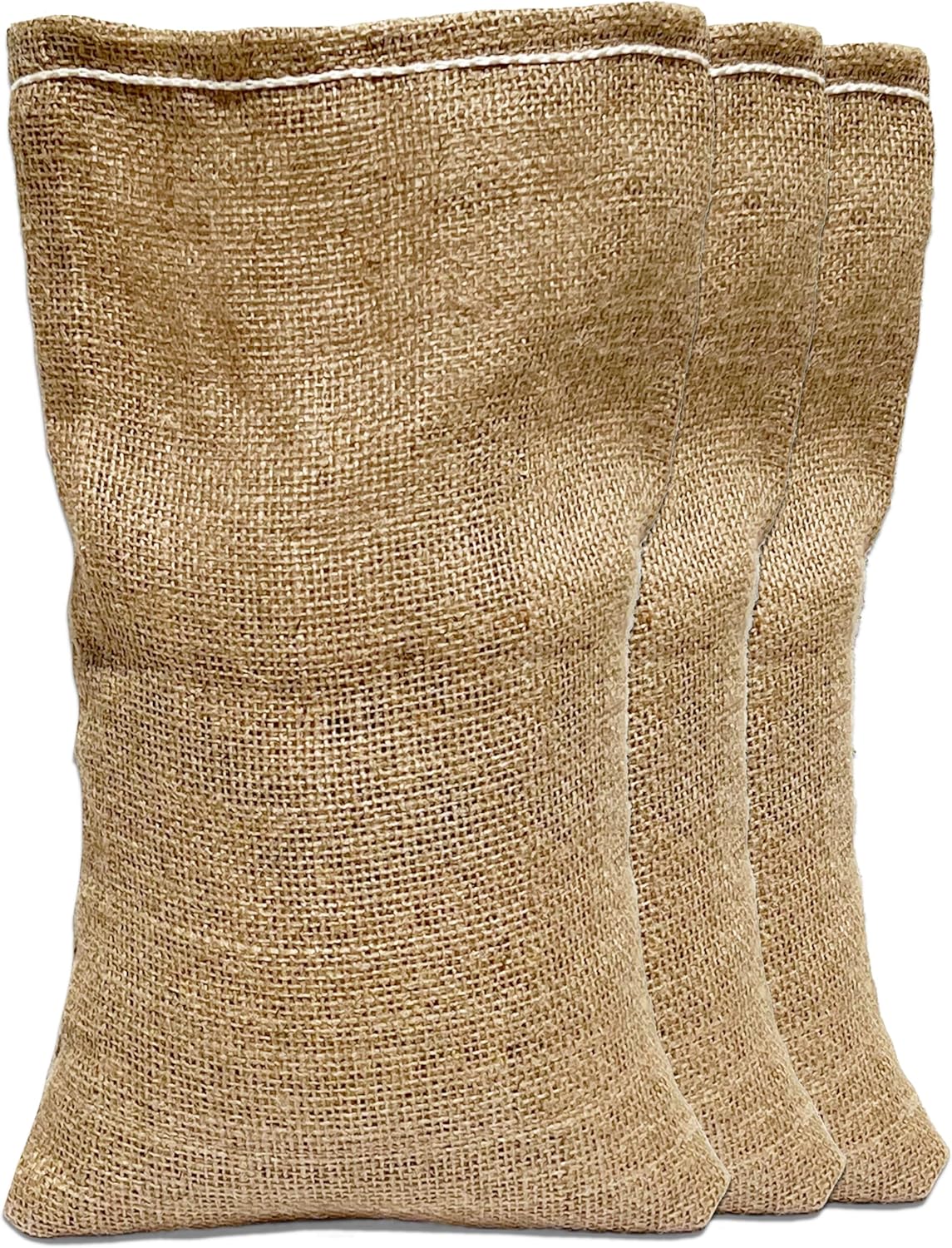 Bolsas de Navidad de arpillera  Sacos de arpillera en blanco para manualidades navideñas y decoración navideña de granja  9 x 14 pulgadas  Fabricado