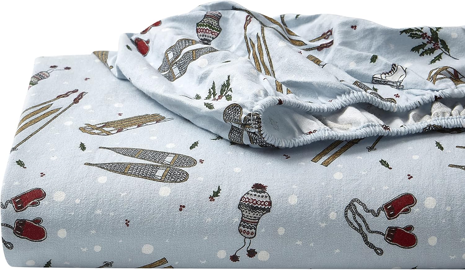 Eddie Bauer Flannel Collection – Juego de sábanas de algodón, preencogido y cepillado para mayor suavidad, comodidad y sensación de calidez, tamaño