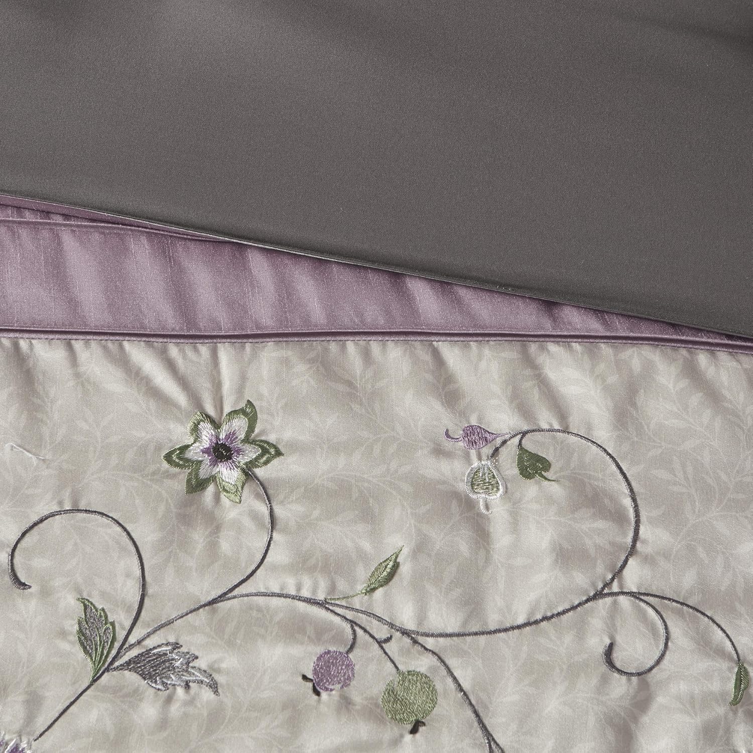 Juego Madison Park All Season, falda de cama a juego, almohadas decorativas