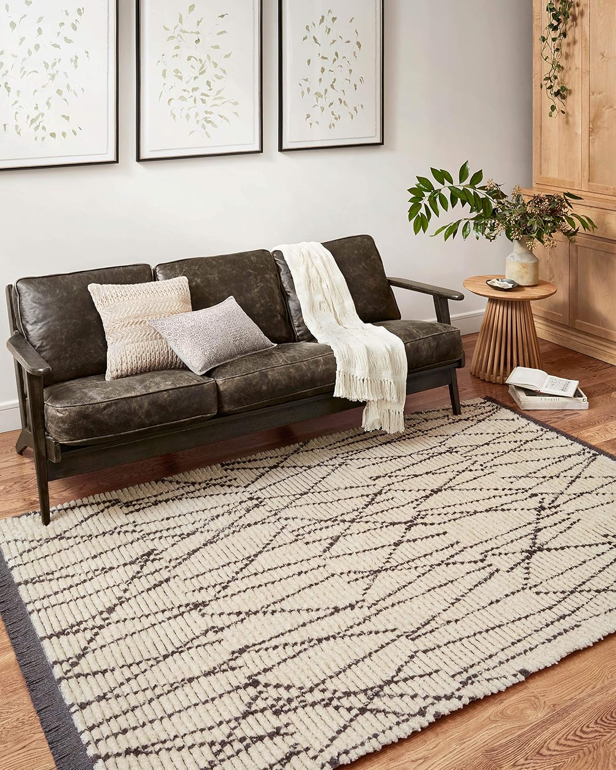 Chris Loves Julia x Loloi Alice – Alfombra color crema ALI-01