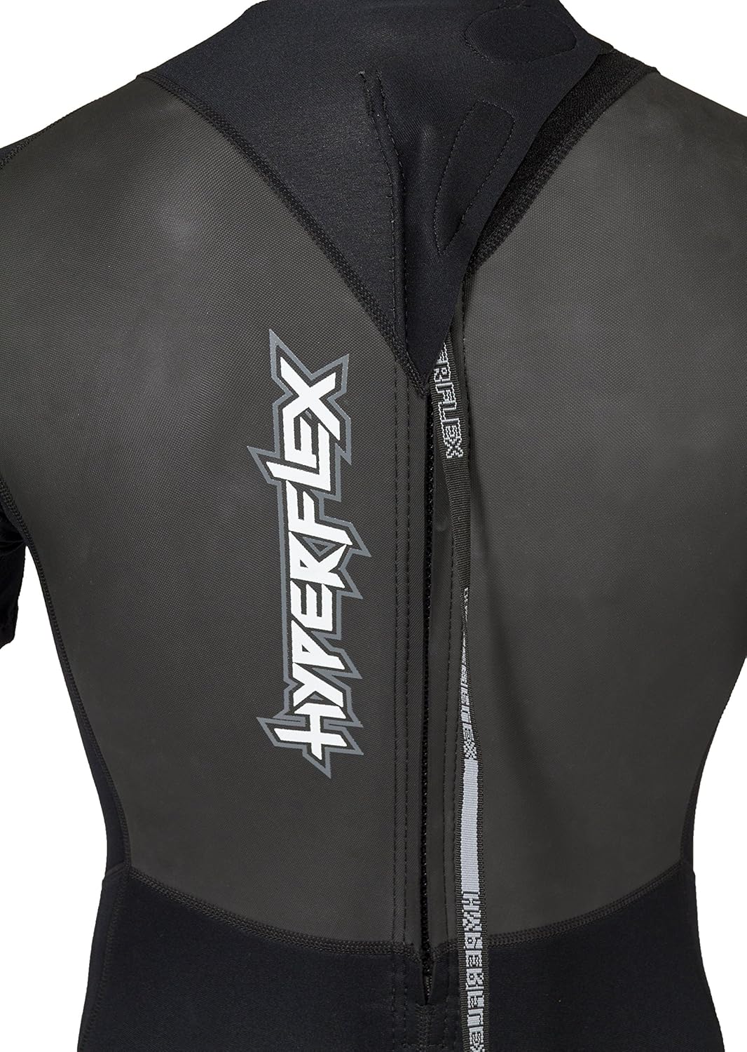 HYPERFLEX Traje de neopreno corto de 0.098in para hombre y mujer, para surf, deportes acuáticos, buceo, esnórquel, cómodo, flexible, ajuste