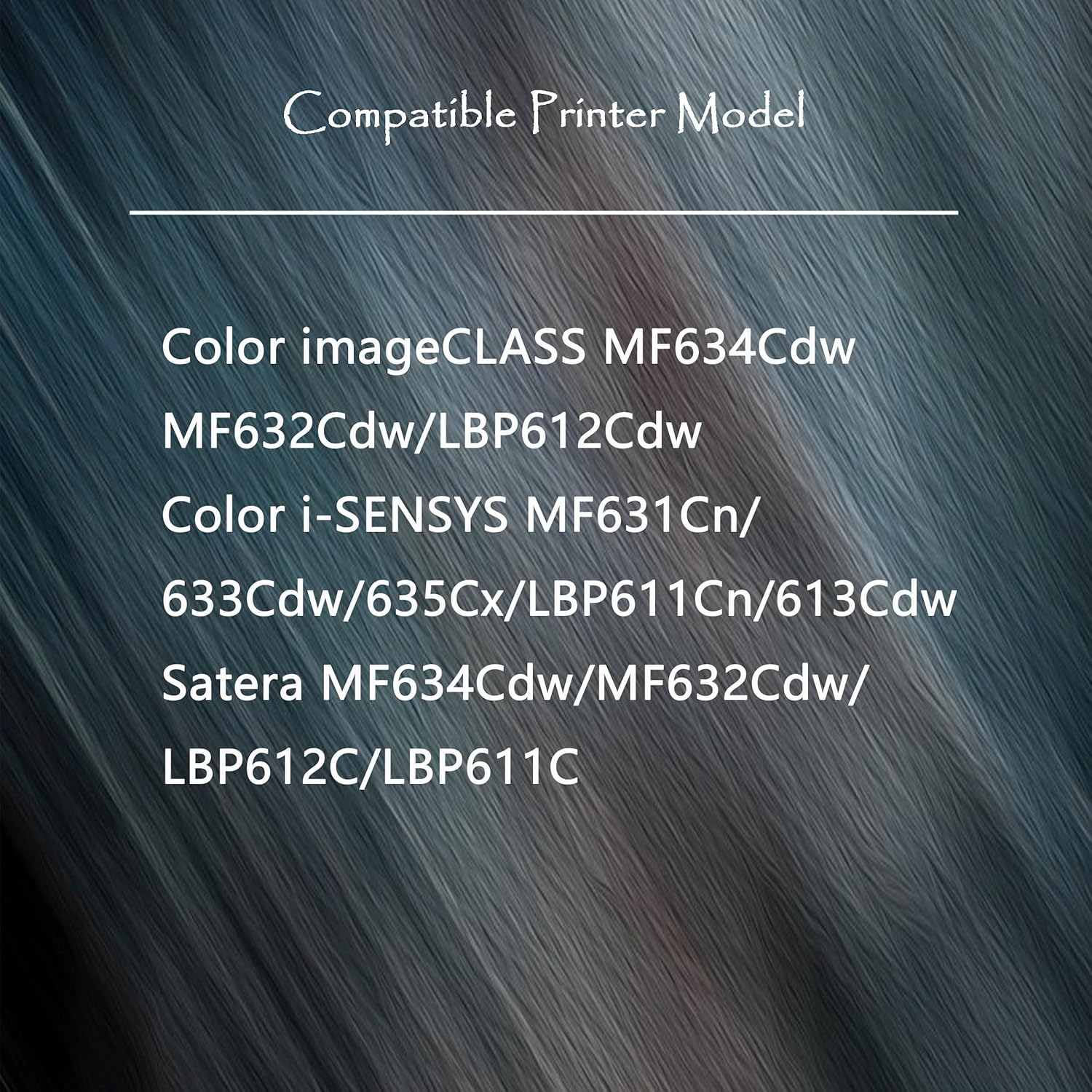 TG Imaging Paquete de 1 cartucho de tóner 045 compatible con Canon 045H compatible con impresora Color imageCLASS MF634Cdw LBP612Cdw MF632Cdw Color