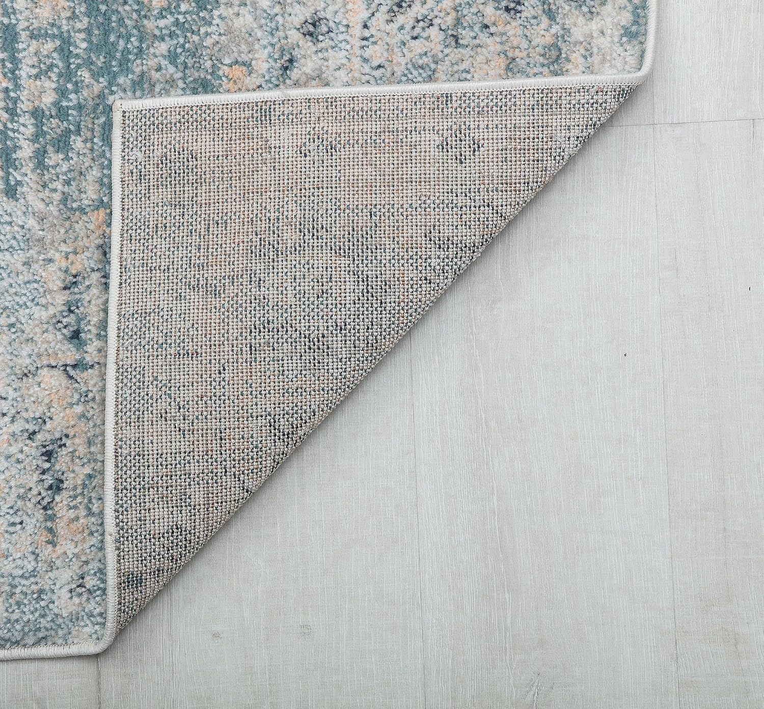 Rugs America Cora CL15A Norway Spruce – Alfombra vintage de transición, 8 pies x 10 pies