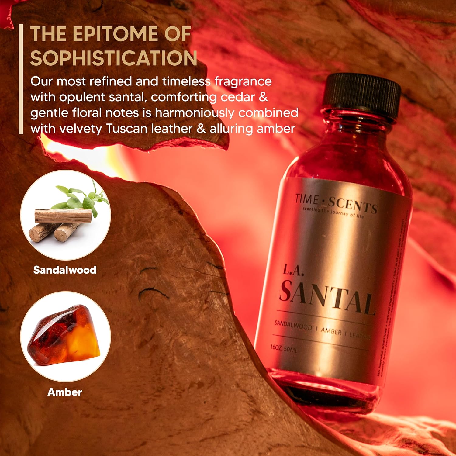 Aceite difusor de mezcla de aceites esenciales  Aceite esencial Santal, aceite de fragancia para el hogar inspirado en hoteles para difusor, aceites