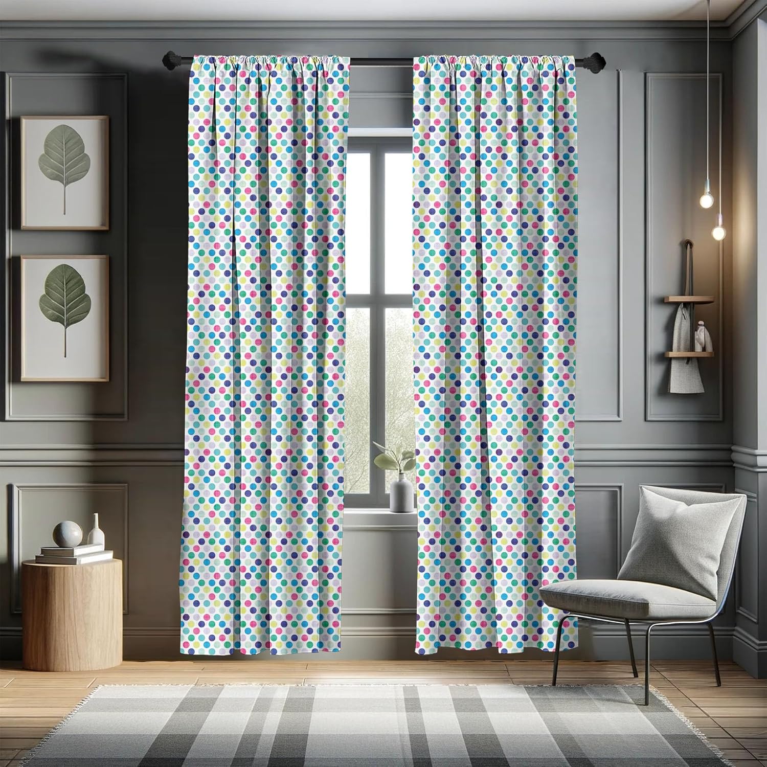 LUNARABLE – Paneles de cortinas multicolor