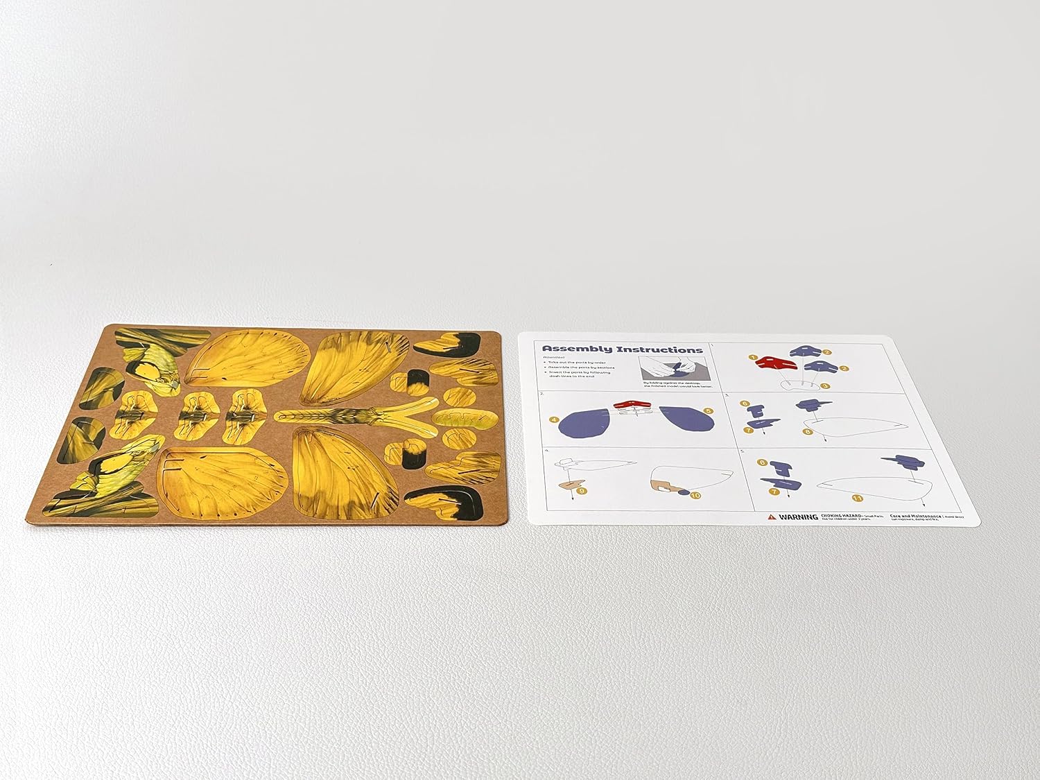 MAKEBUG Juguetes para ansiedad, rompecabezas de papel 3D ecológicos para actividades educativas STEM y aprendizaje temprano, juguetes sensoriales