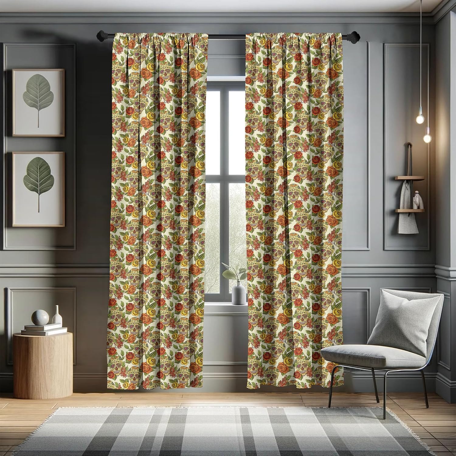LUNARABLE – Paneles de cortinas multicolor