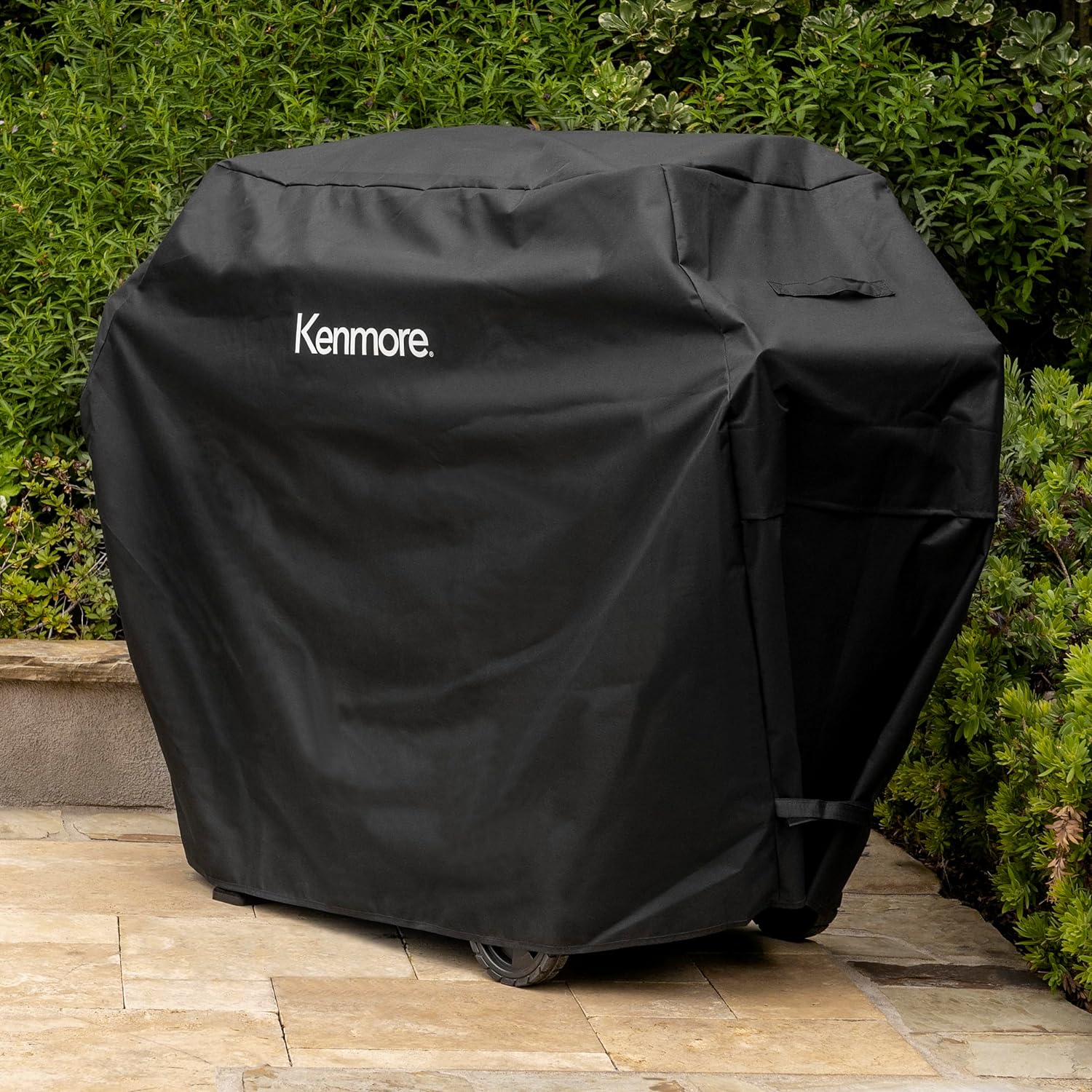 Kenmore Funda para parrilla al aire libre, 56 pulgadas, impermeable, resistente a la intemperie, a los rayos UV y a la decoloración, ajuste