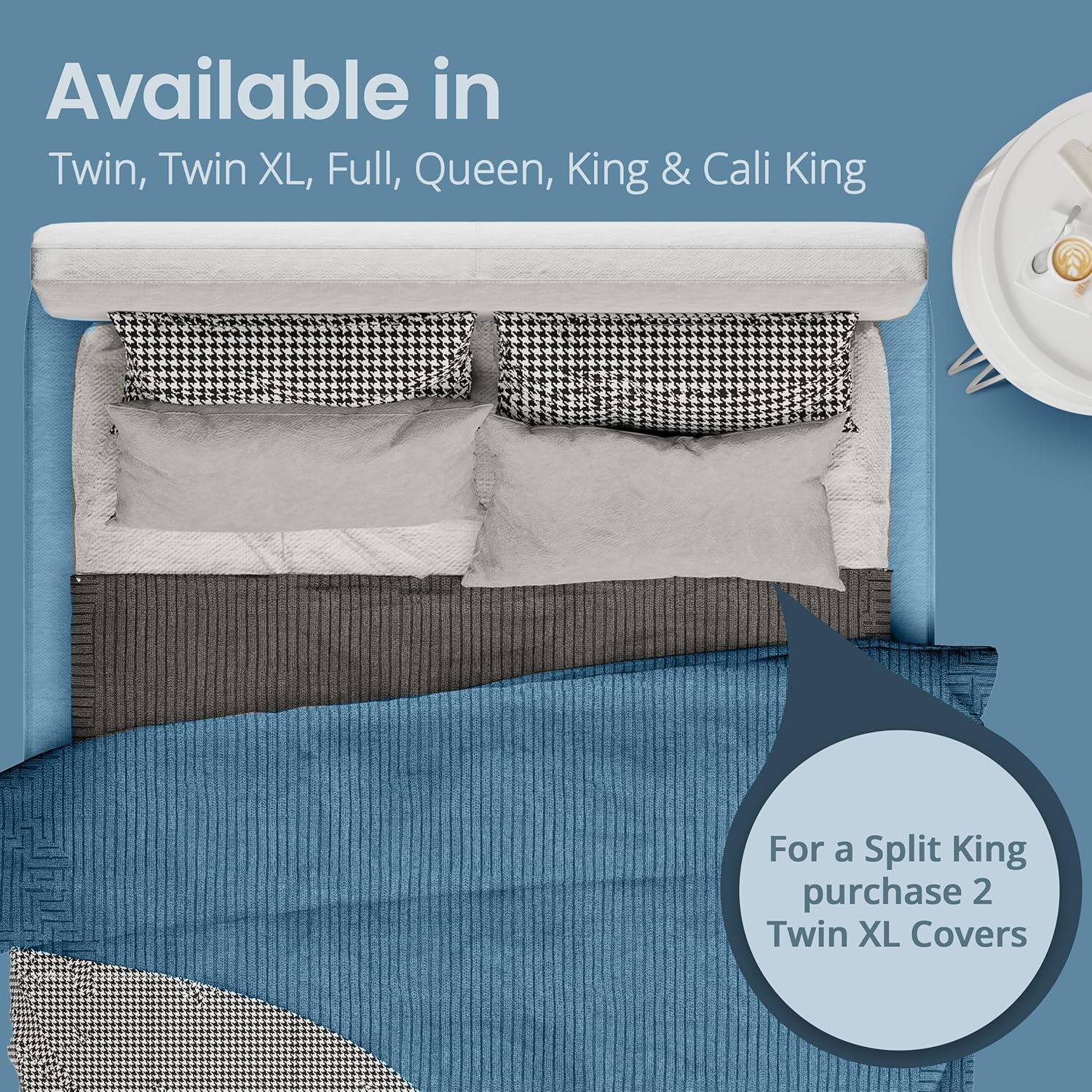 Protector de colchón impermeable hipoalergénico SafeRest Premium Libre de Vinilo PVC y ftalato - Imagen 10