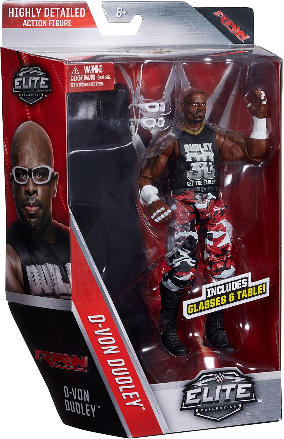 WWE Figura Elite D-Von Dudley
