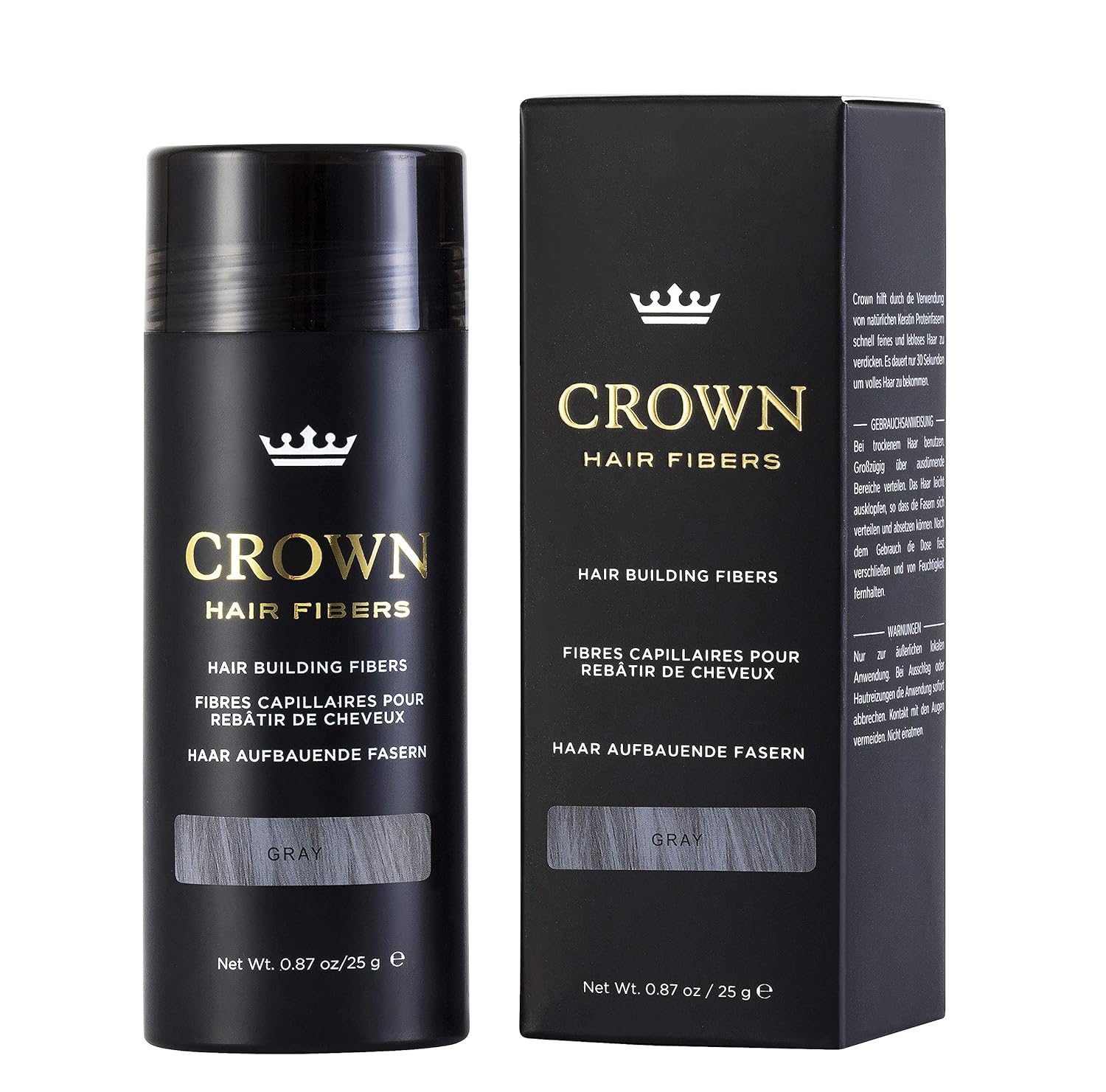 para cabello adelgazante (GRAY)  Espesa instantáneamente el cabello adelgazante o calvo para hombres y mujeres  Botella de 0.87 oz25 g  El mejor