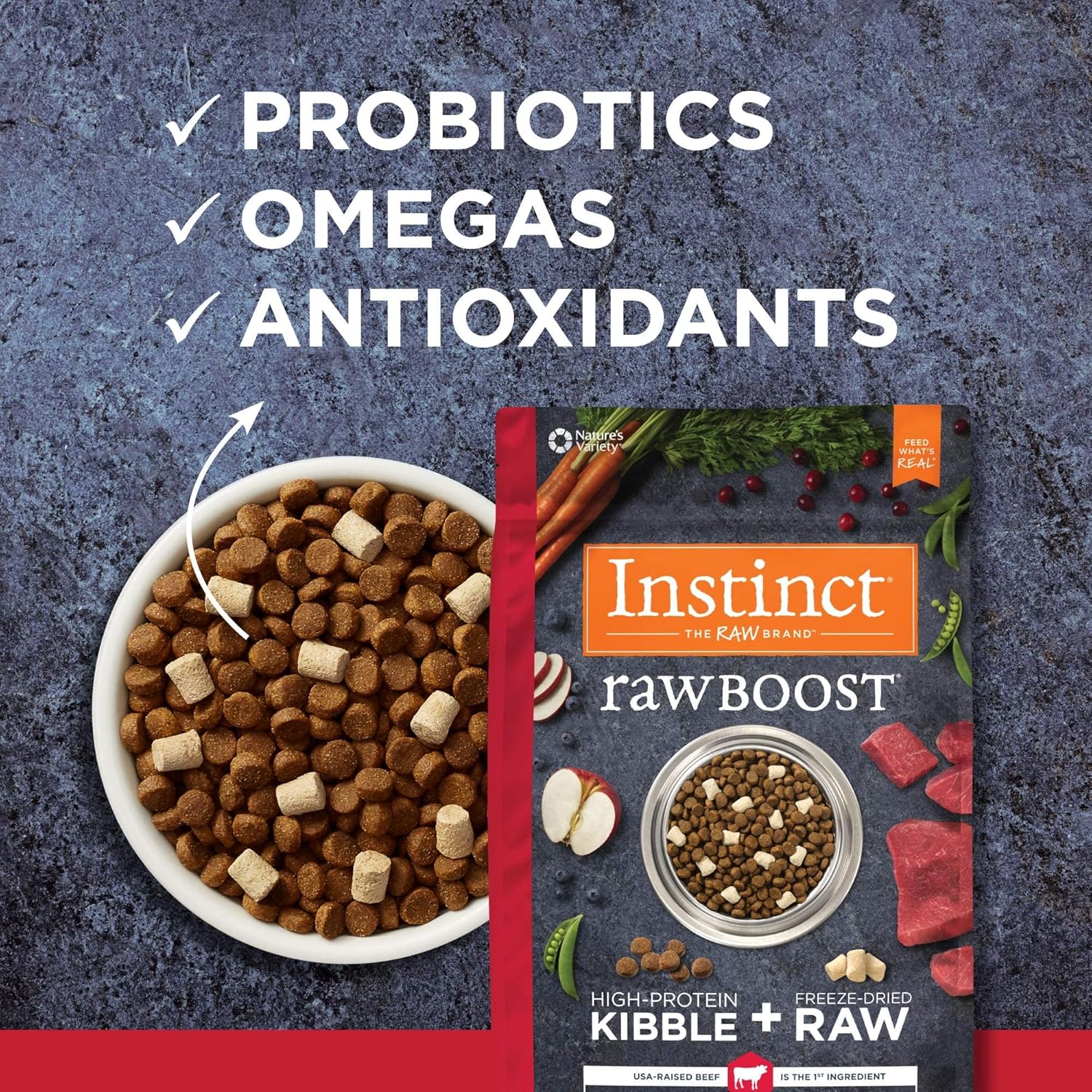 Instinct Raw Boost – Alimento para perro seco natural
