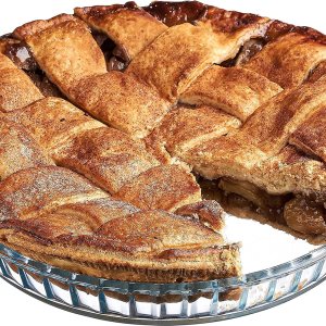 Simax Plato de vidrio estriado para tartas poco profundo, a prueba de calor, frío y golpes, fabricado en Europa, 11 pulgadas Simax Plato de vidrio estriado para tartas poco profundo, a prueba de calor, frío y golpes, fabricado en Europa, 11 pulgadas