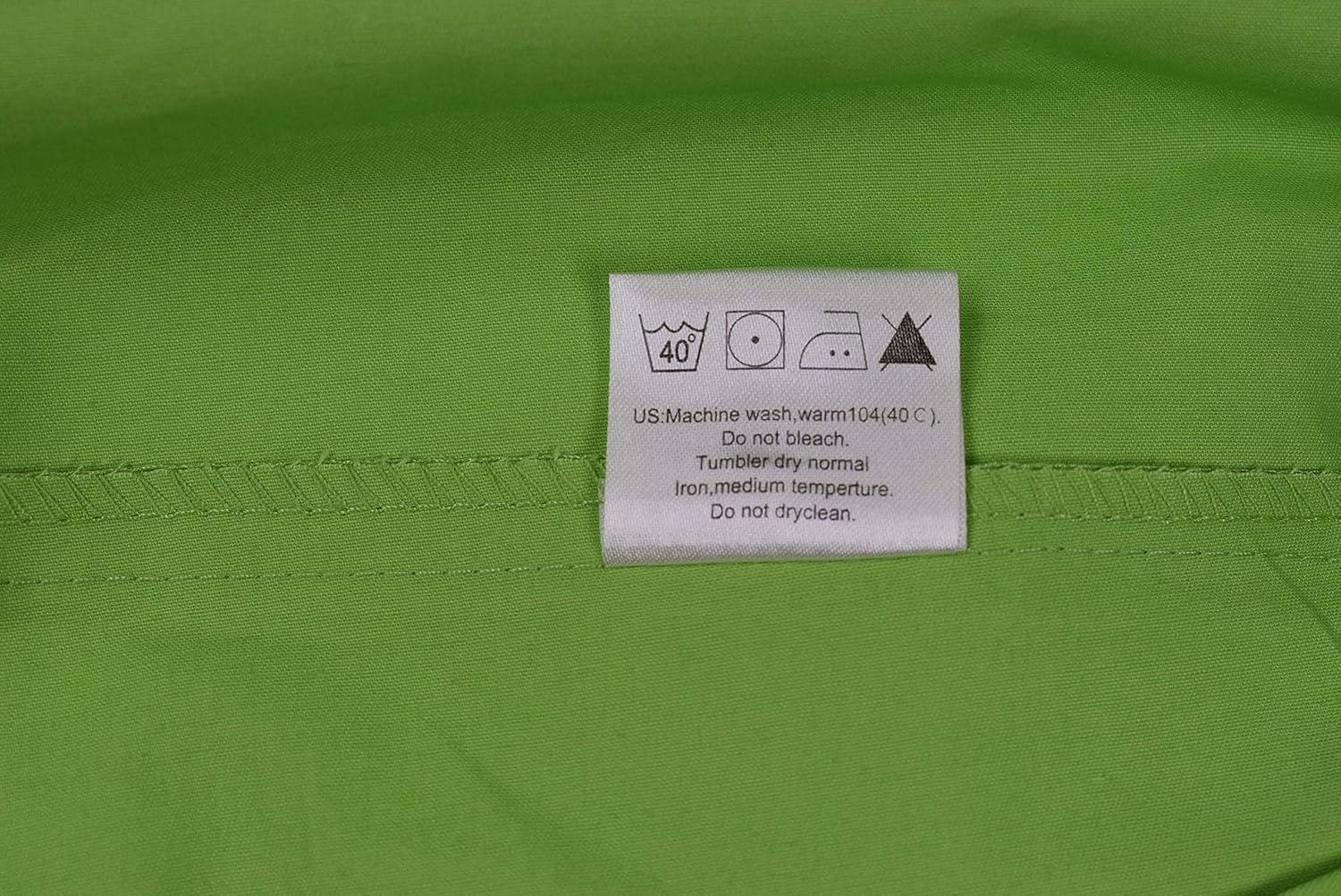 Funda de almohada de lujo, hilo de alta densidad con cremallera oculta, 100% algodón, tamaño 20 x 54 pulgadas (verde salvia)