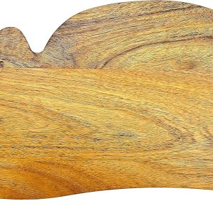 Divertida tabla de cortar de madera con forma de gato para cocina con asa, 8 pulgadas de largo x 15.25 pulgadas de ancho, tabla de servir de Divertida tabla de cortar de madera con forma de gato para cocina con asa, 8 pulgadas de largo x 15.25 pulgadas de ancho, tabla de servir de