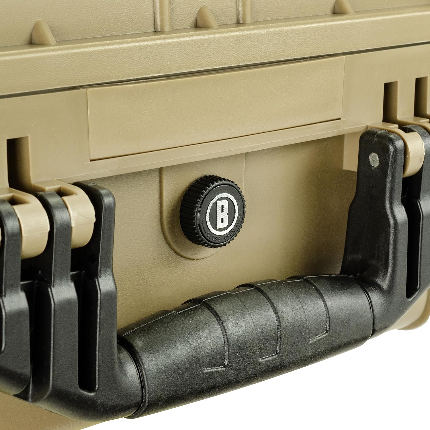 Bushnell Funda rígida impermeable grande de 20 pulgadas para binoculares, óptica, equipos, a prueba de golpes y listo para la TSA (bronceado)