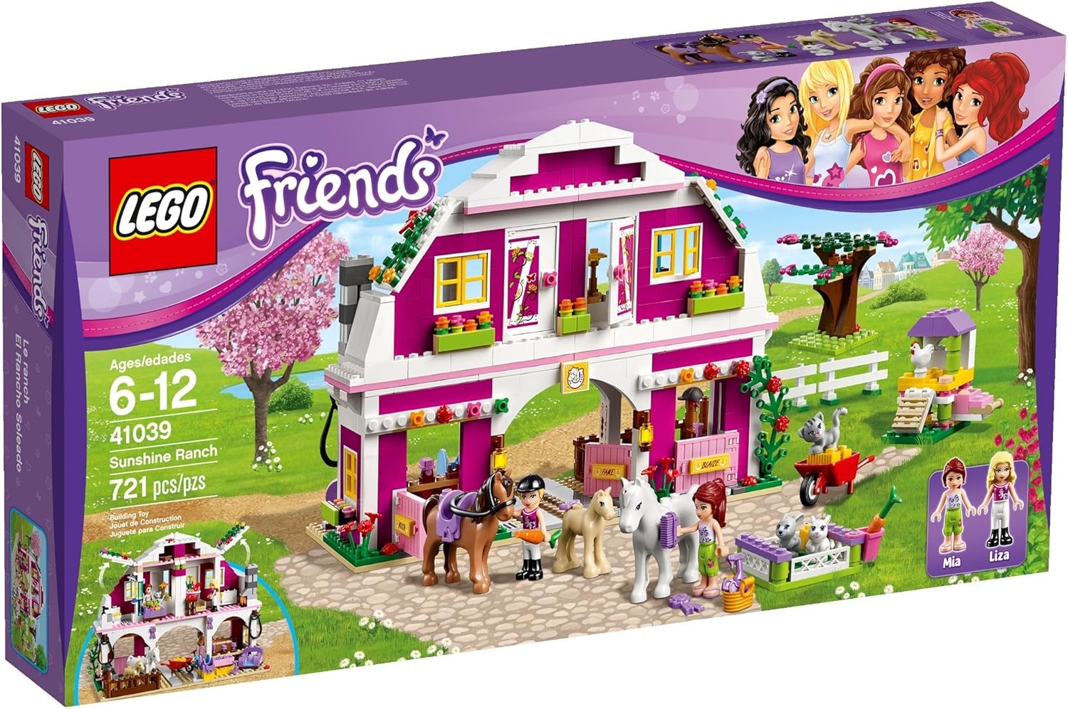 LEGO Friends 41039Sunshine Ranch (suspendido por Fabricante)