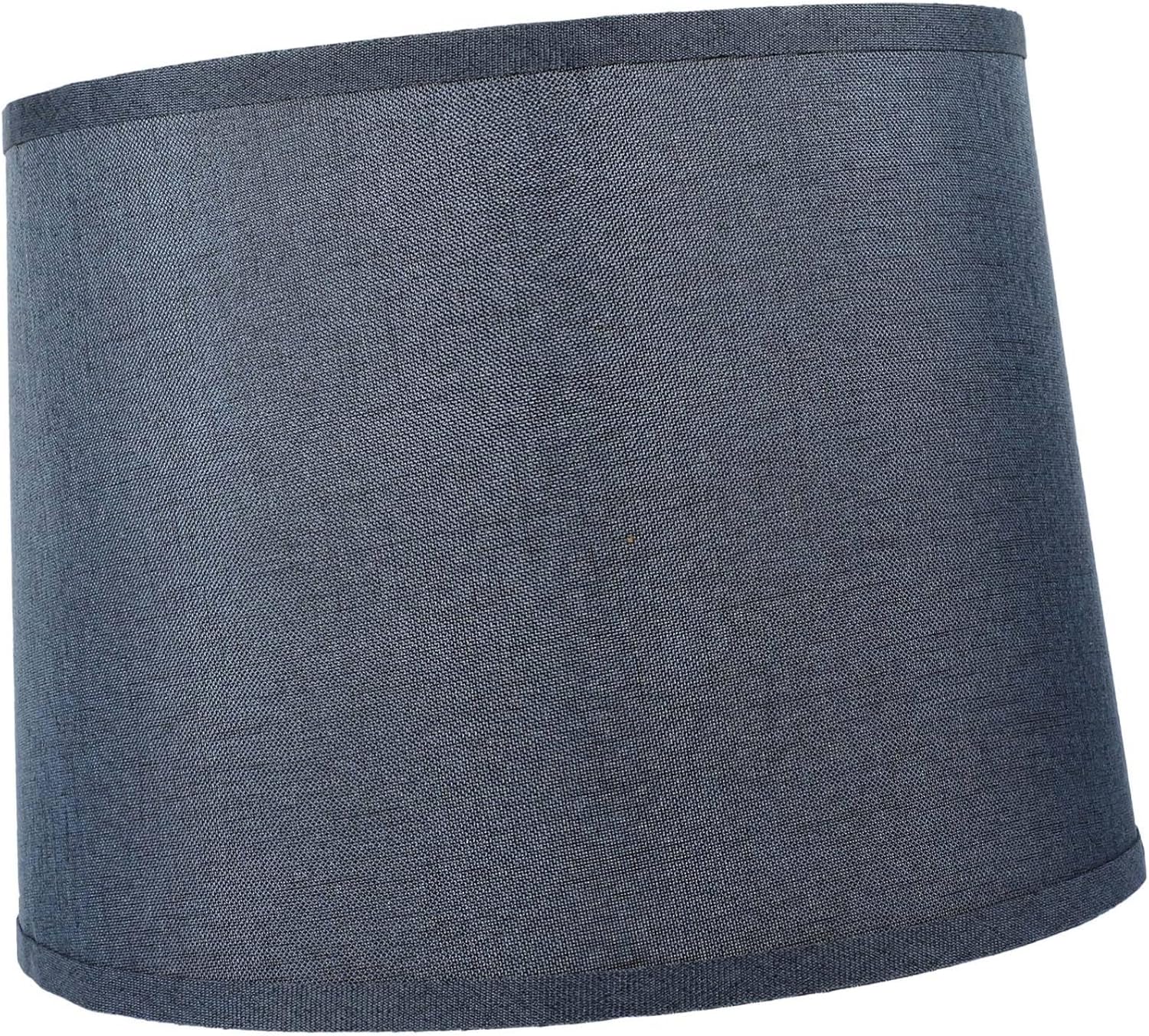 MERRYHAPY Pantalla de lámpara de lino, pantalla de pie, accesorios de mesa, pantalla rústica, pantalla de luz de piso, pantalla de lámpara simple,
