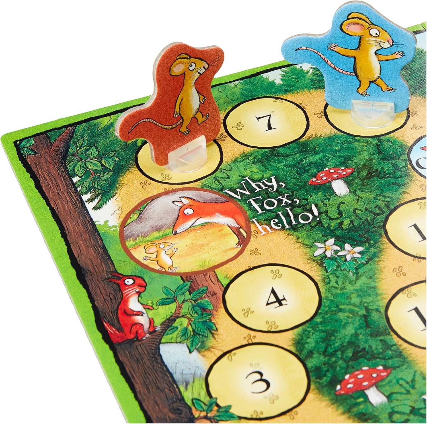 Ravensburger The Gruffalo – Juego de mesa de madera oscura profunda para niños de 3 años en adelante, juguete Gruffalo
