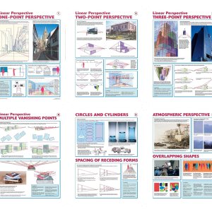 Crystal Productions CP6105 Carteles de perspectiva, grado Crystal Productions CP6105 Carteles de perspectiva, grado
