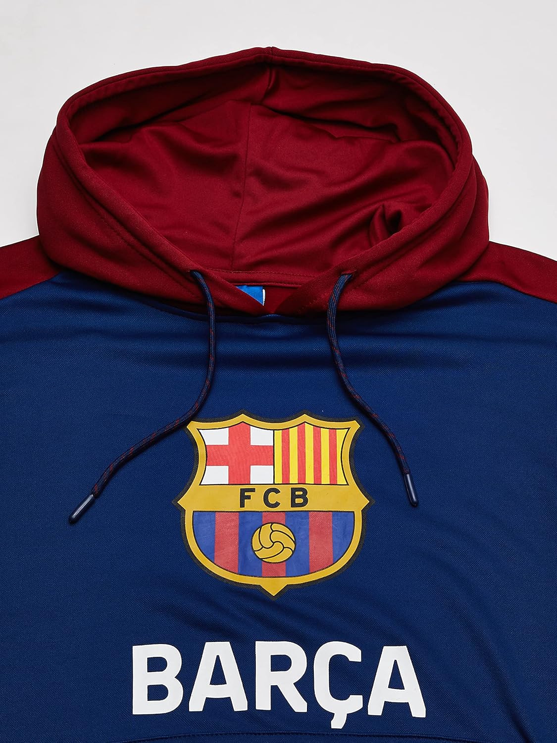 Icon Sports Sudadera con capucha para hombre adulto del Barça con licencia oficial del FC Barcelona