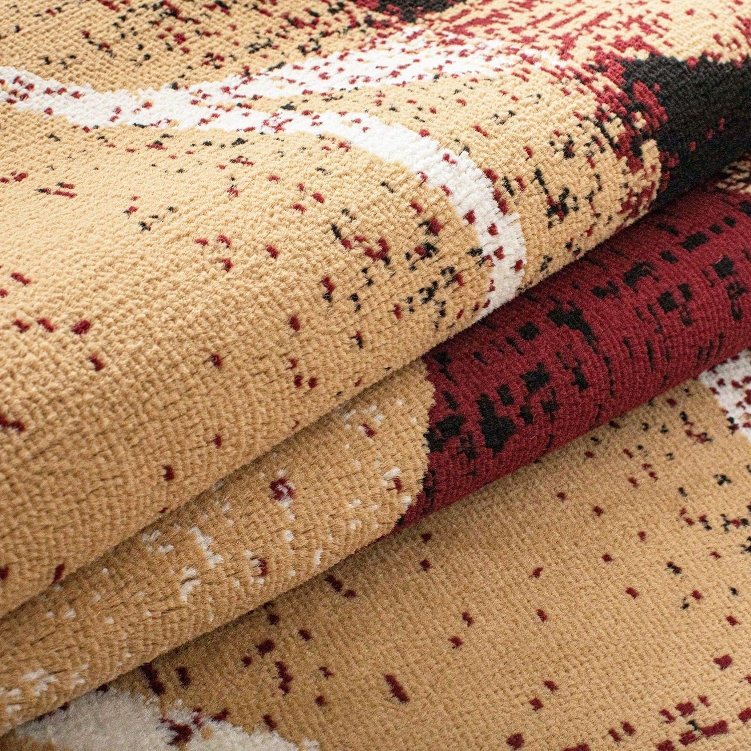 Superior Alfombra interior con respaldo de yute, perfecta para entrada, oficina, sala de estarcomedor, dormitorio, cocina, piso, decoración moderna