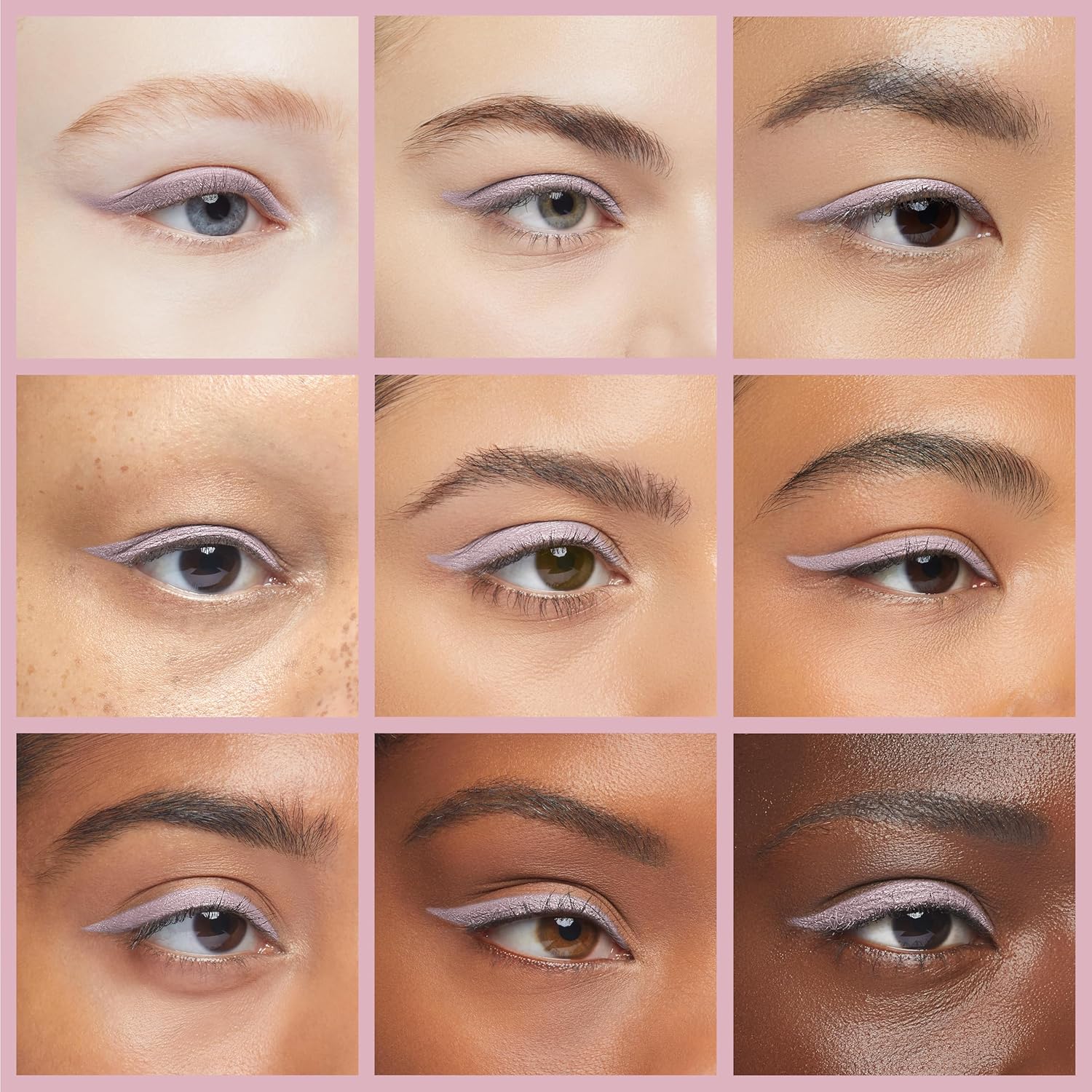Julep When Pencil Met – Lápiz delineador de ojos de gel afilable multiusos de larga duración, tutú rosa mate, a prueba de transferencia, forro de