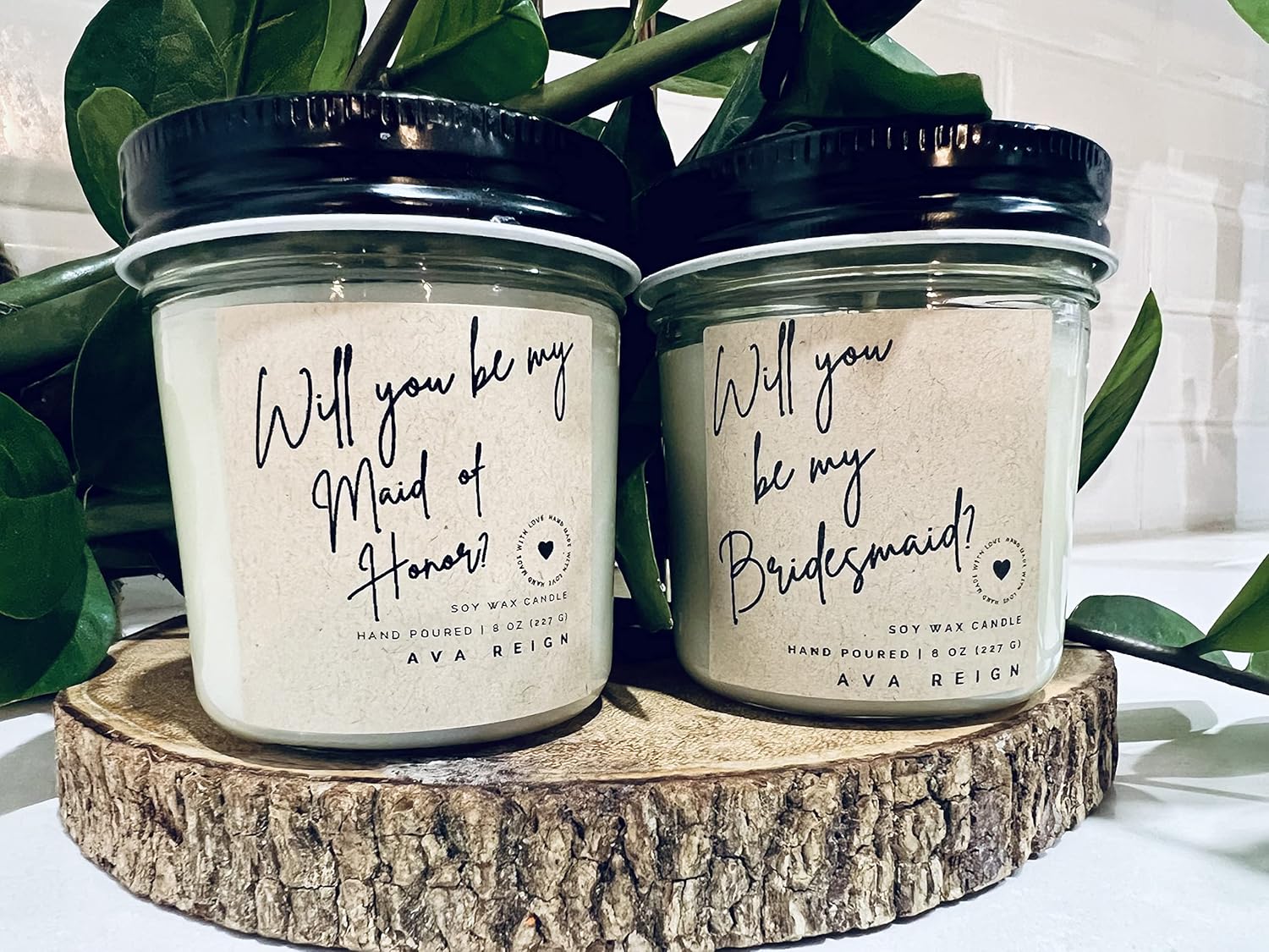 Will You Be My Bridesmaid Candle, Bridesmaid Proposal Candle, Bridesmaid Proposal Box Ideas