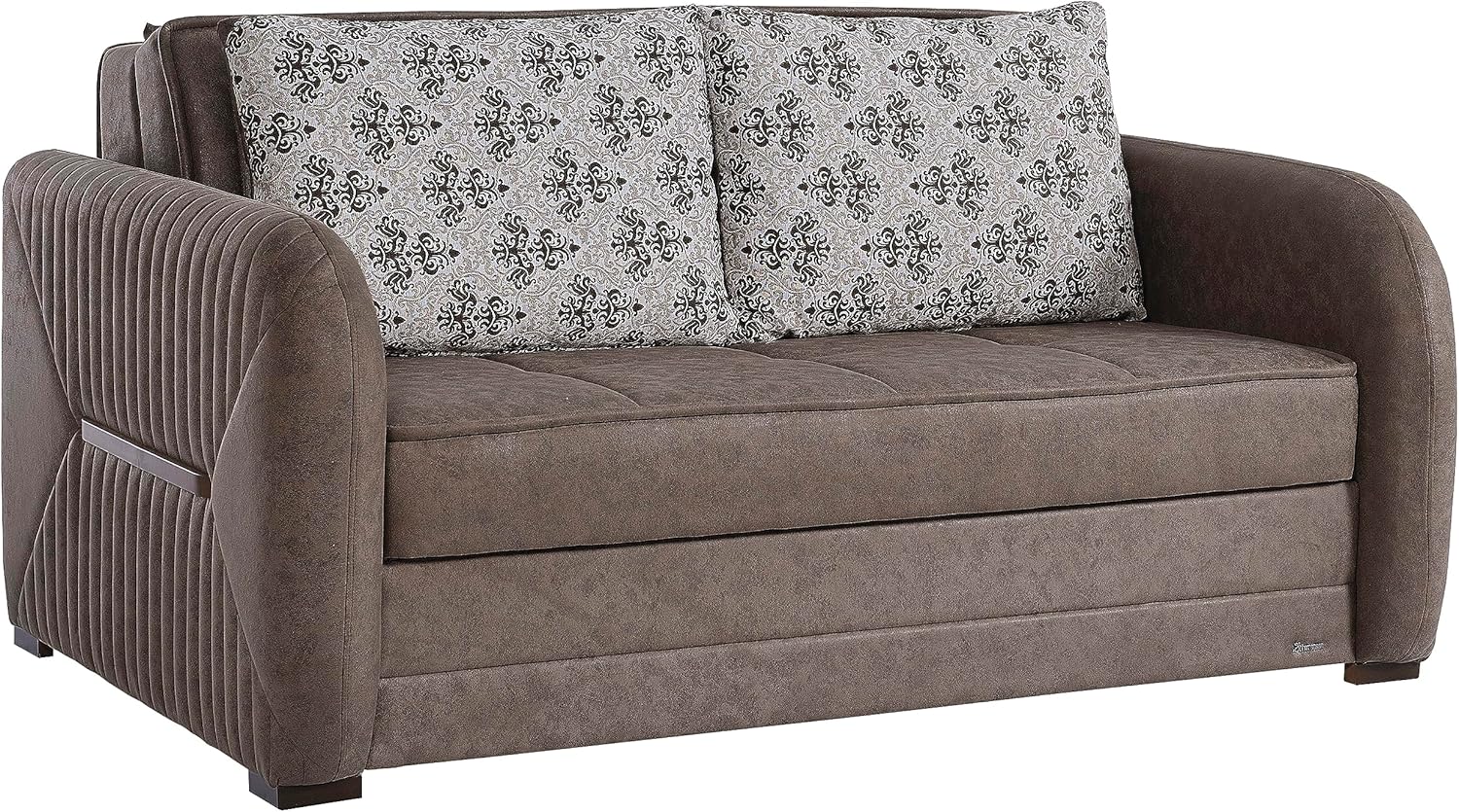 Sweethome Stores – Sofá biplaza extraíble de 67 pulgadas con almacenamiento, firme, tela, capacidad de 450 libras, para cama, futón para sala de