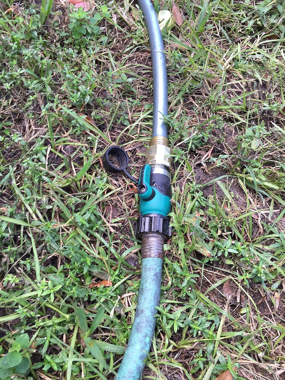 Válvula de cierre de manguera de jardín, Conector de manguera de jardín, Válvula de cierre de manguera de agua, Válvula de cierre de manguera,