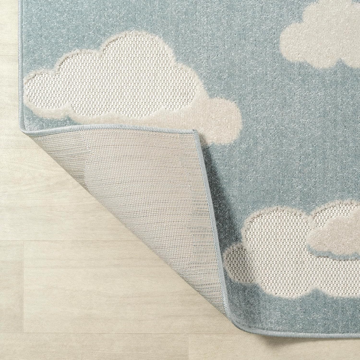 JONATHAN Y SCN105A-8 Hedwig – Alfombra juvenil Cloud Scandi para interiores, niños, casual, moderna, de transición para dormitorio, cocina, sala de