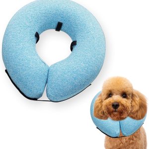 Big Ant Collar inflable protector para perros y gatos, cono suave para perros después de la cirugía, collar de dona para cuello de perro, collar de Big Ant Collar inflable protector para perros y gatos, cono suave para perros después de la cirugía, collar de dona para cuello de perro, collar de