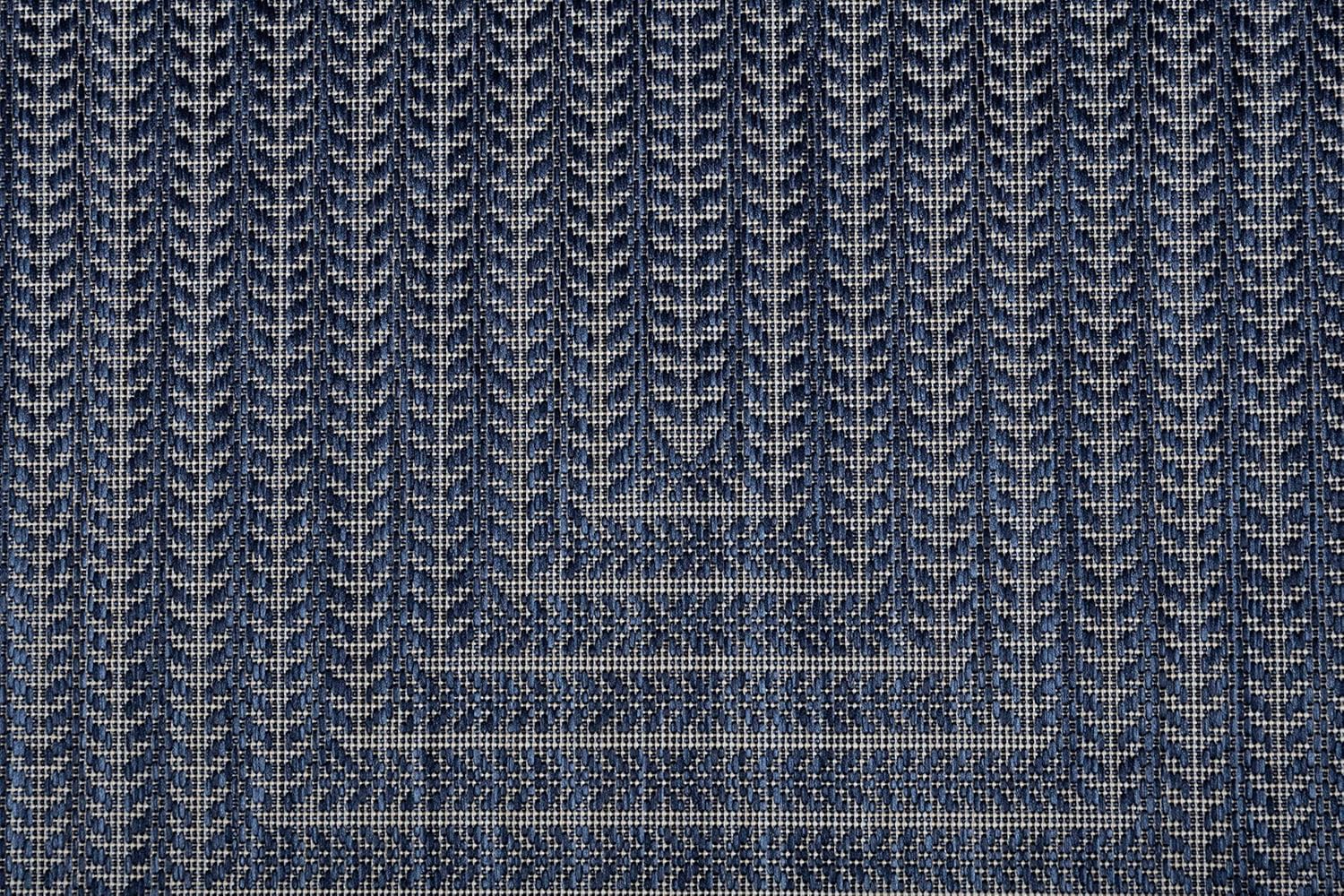 Adiva Rugs – Alfombra para interior y exterior, tapete fácil de limpiar, resistente a la intemperie y las manchas, para comedor, patio, terraza,