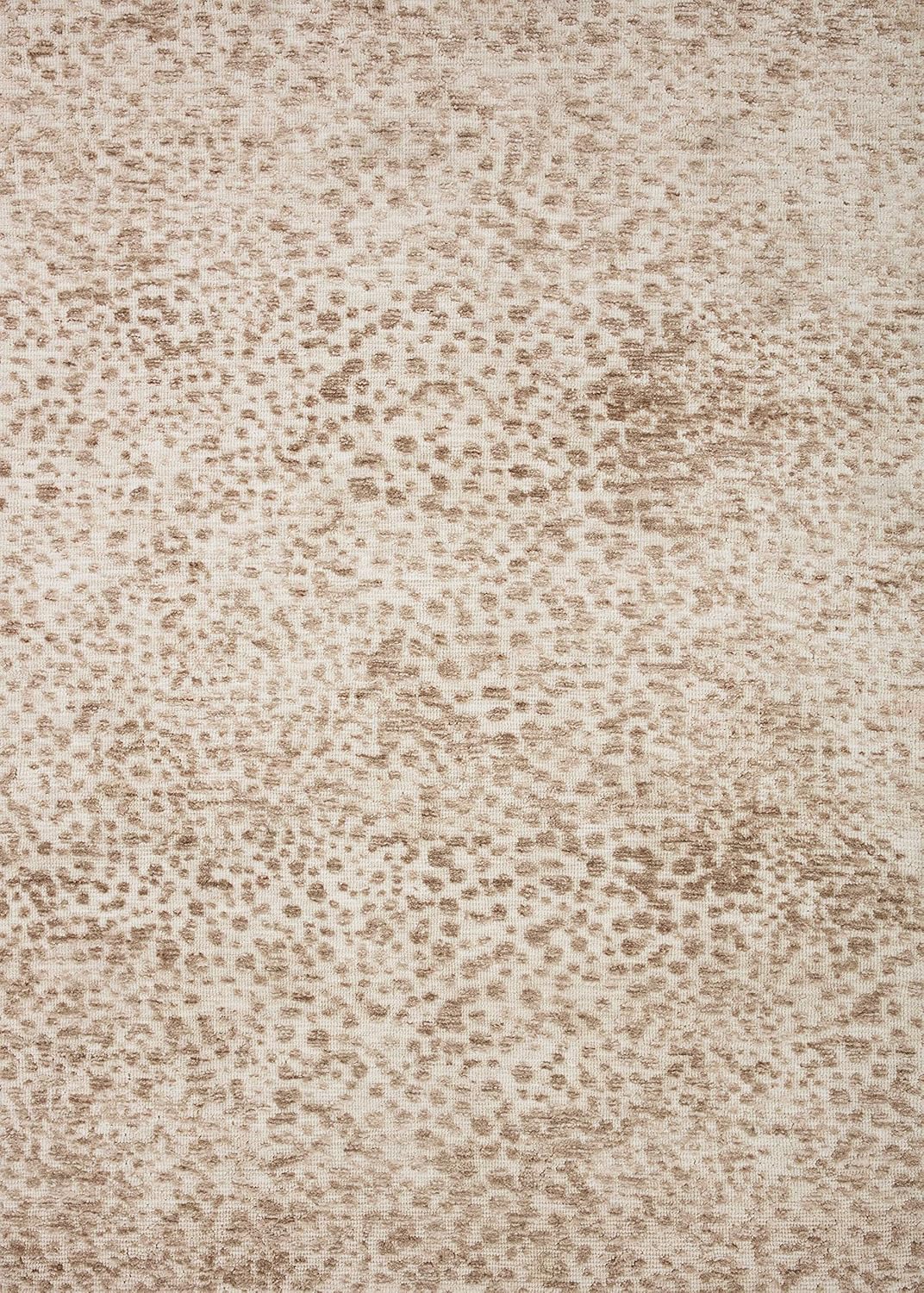 Loloi II Neda Collection NED-02 – Alfombra decorativa de transición de 2 pies y 3 pulgadas x 3 pies y 9 pulgadas, color marfilarena